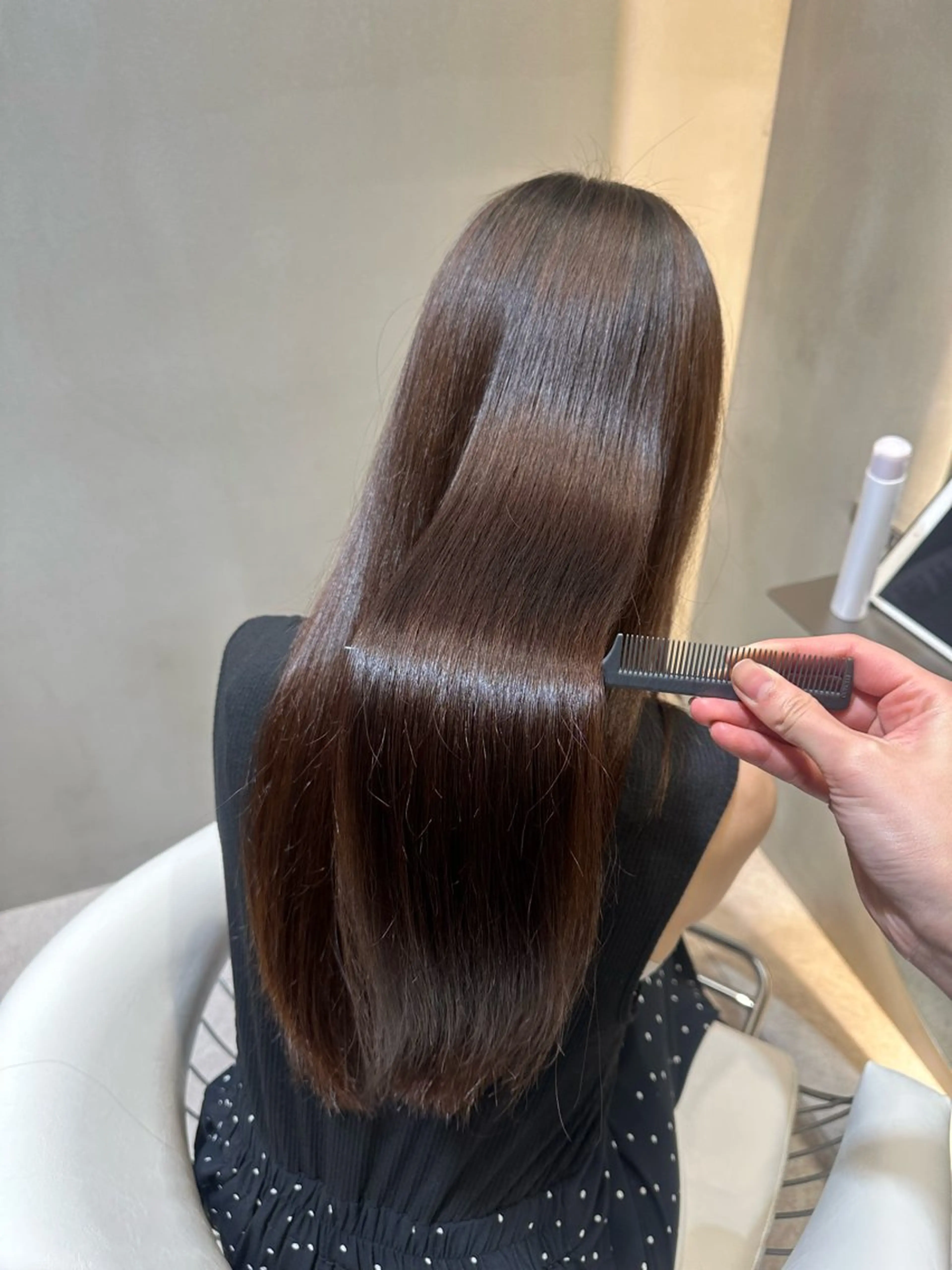 ロング 透明感カラー/伊藤 陸/soigneのヘアスタイル