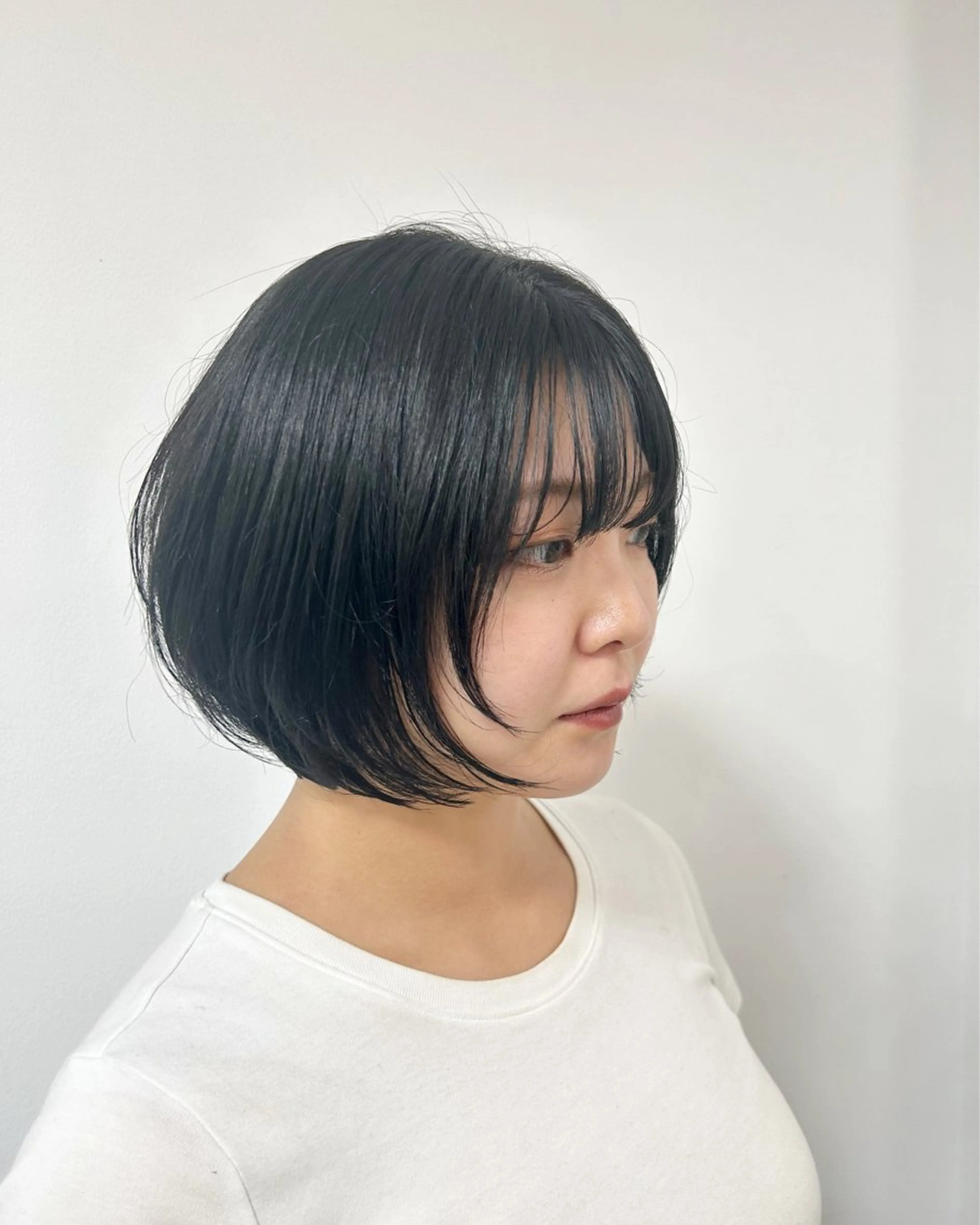 ショート カラー コバヤシ リョウのヘアスタイル