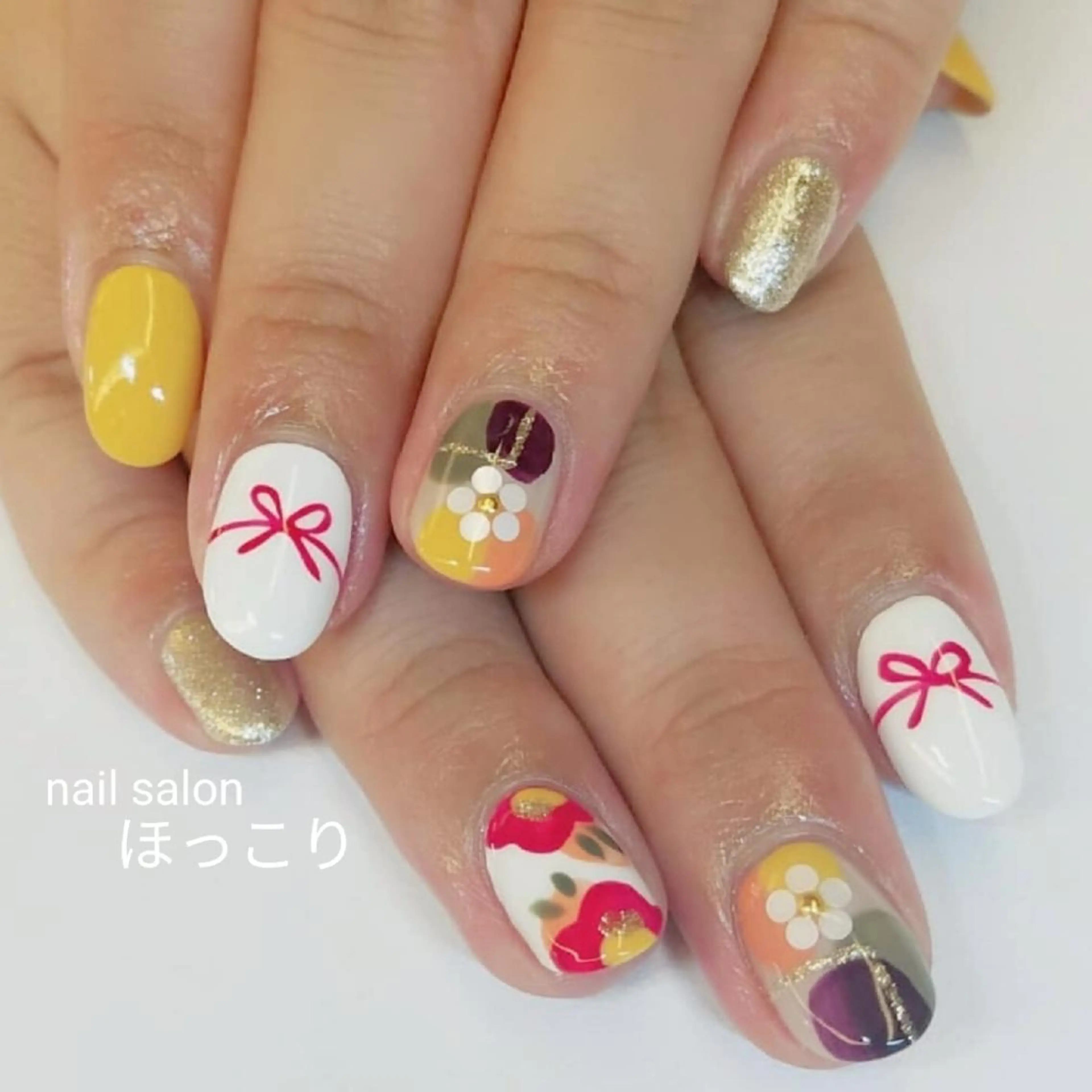 ネイル ハンドネイル ネイルサロンほっこり kanaのネイルデザイン