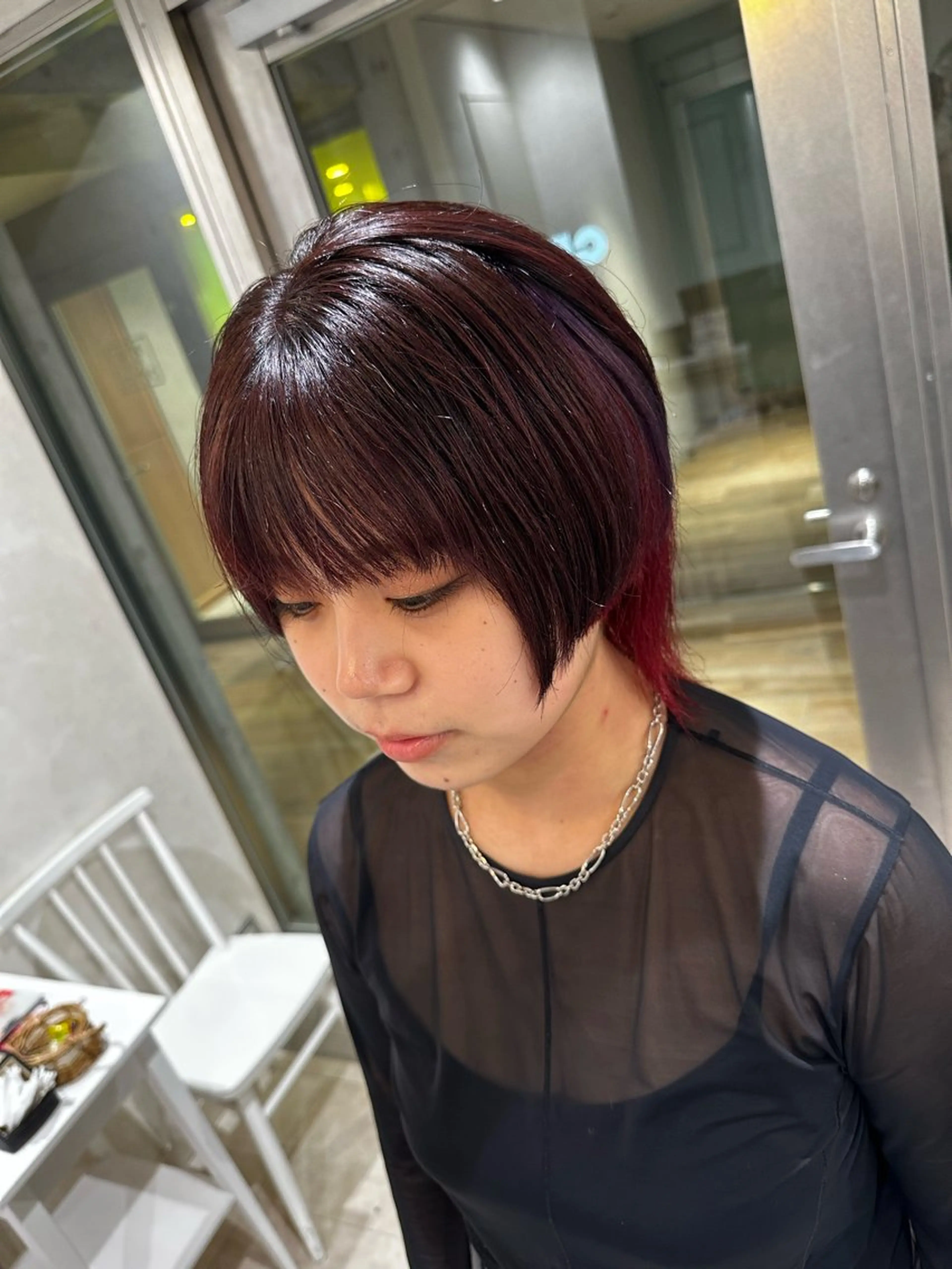 ショート カラー デザインカラー🎨 下北沢 / 磯部のヘアスタイル