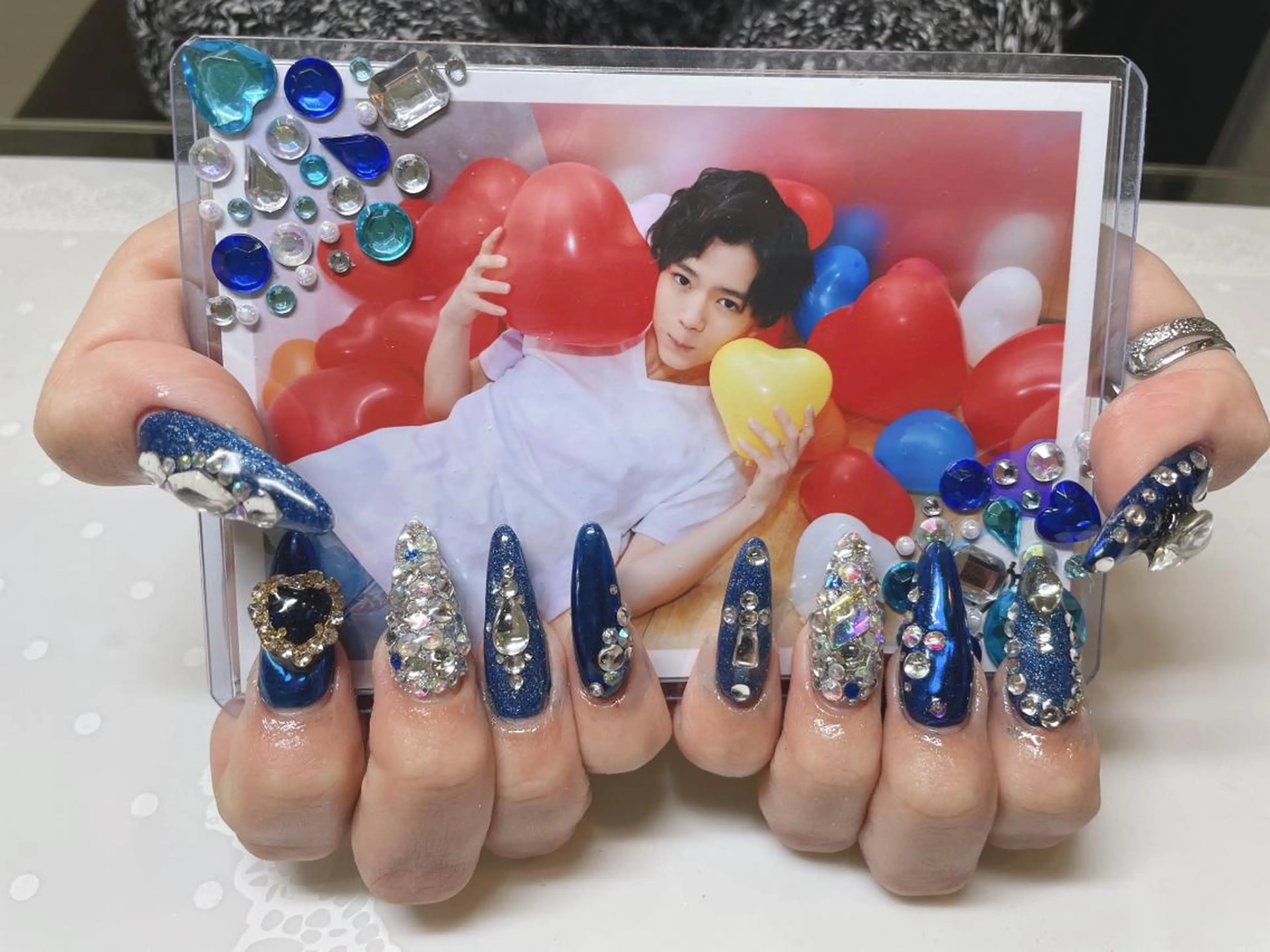 ロング ネイル ミラーネイル ハンドネイル 《LB》ラブリエ Nail&eyeのマツエク・マツパデザイン