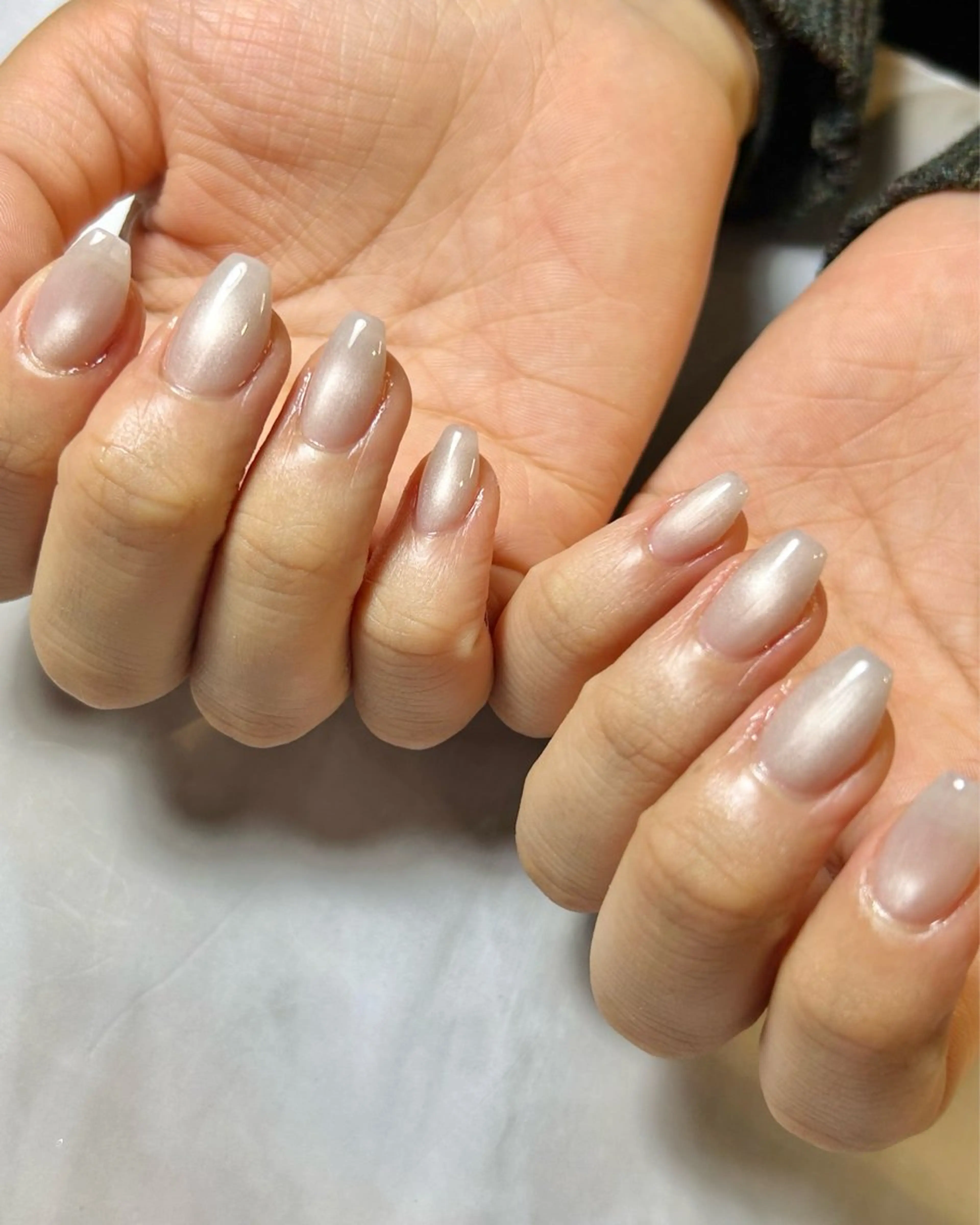 ネイル 長さ出し ハンドネイル Reflection marikoのネイルデザイン