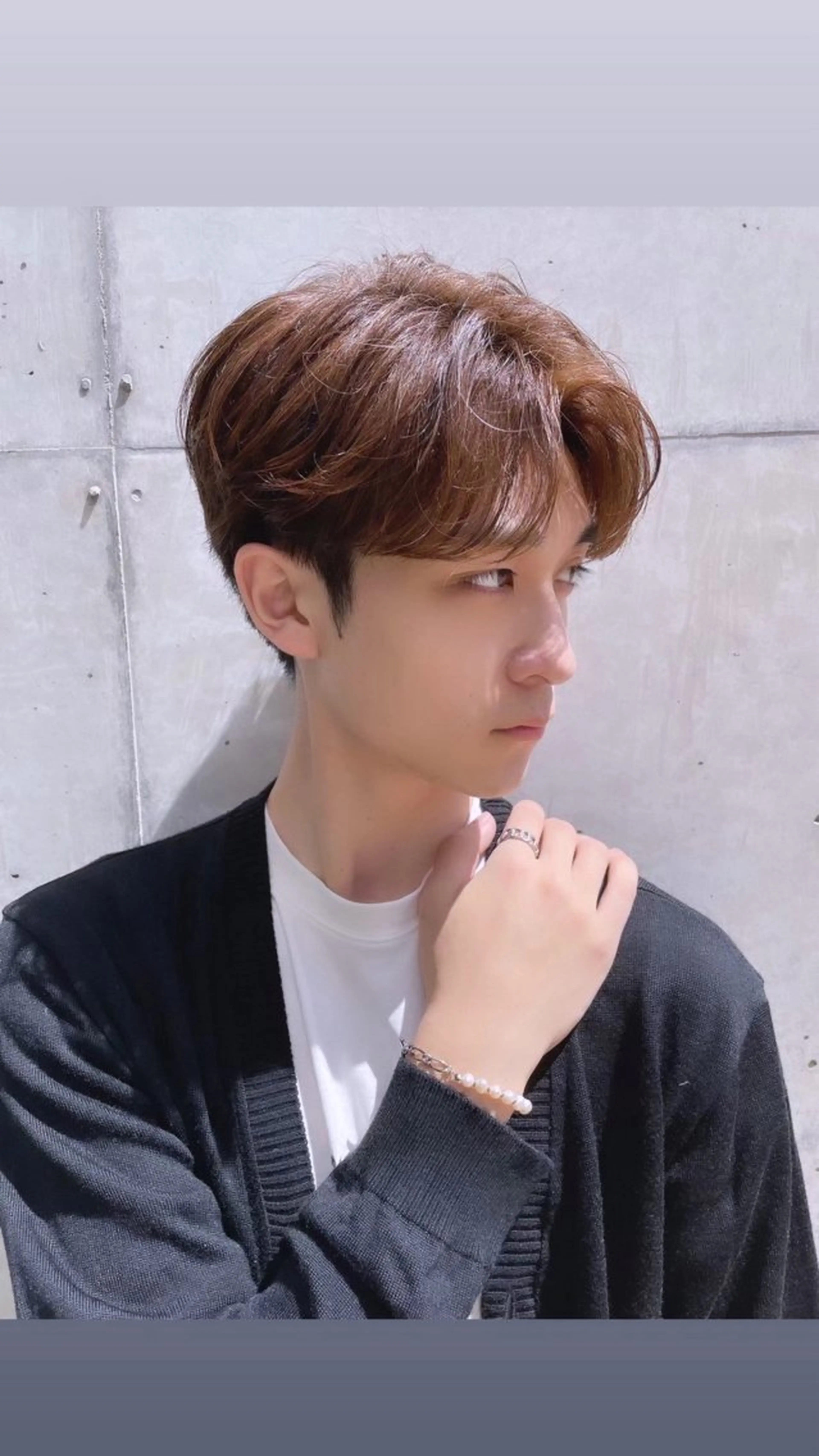 カラー パーマ ヘアカラー トリートメント 柴田 りかのヘアスタイル