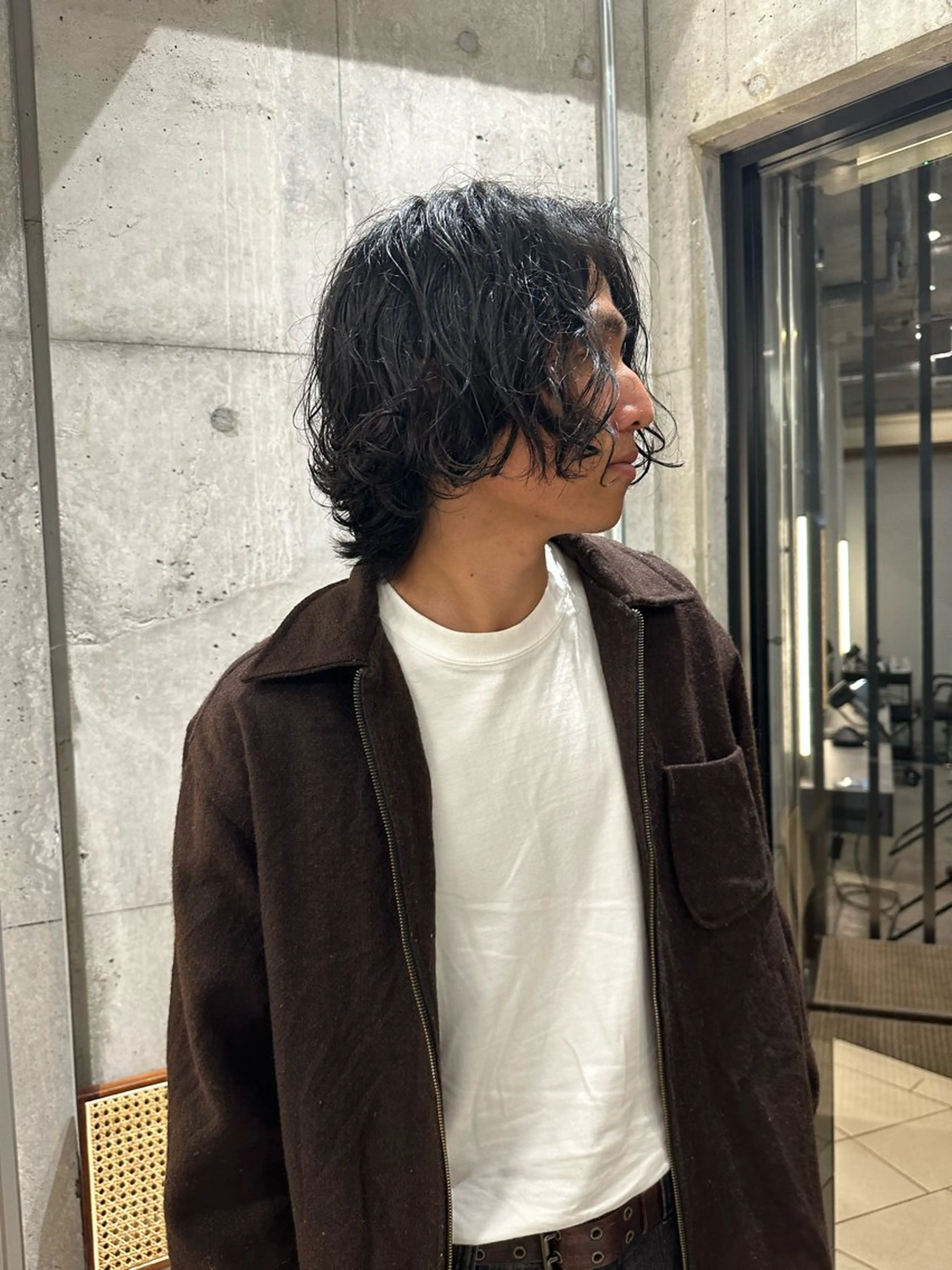 パーマ タグチ アスカのヘアスタイル