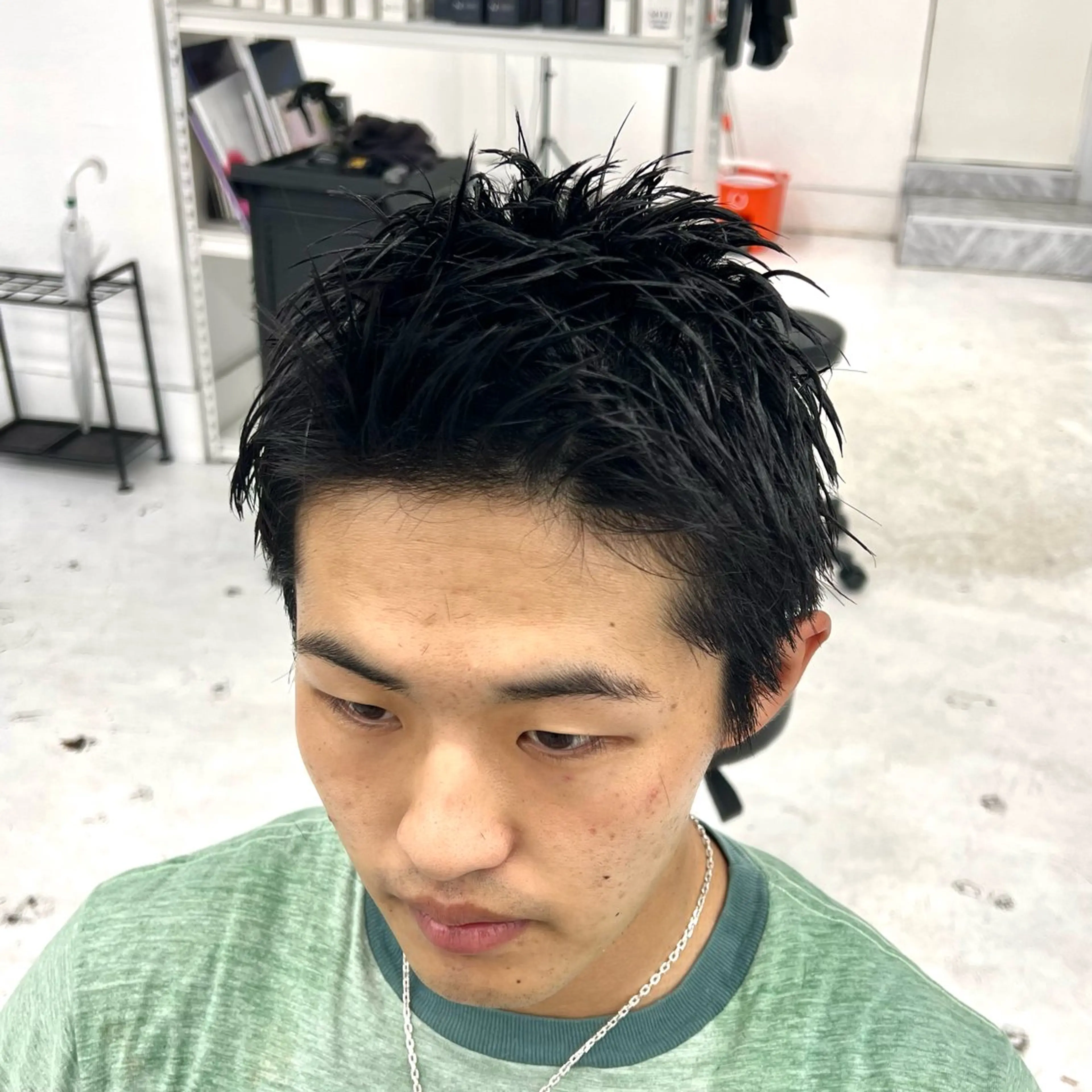 ショート メンズ メンズショート スパイキーショート ショートヘア カット 柏メンズカットパーマ NO.1タイチのヘアスタイル