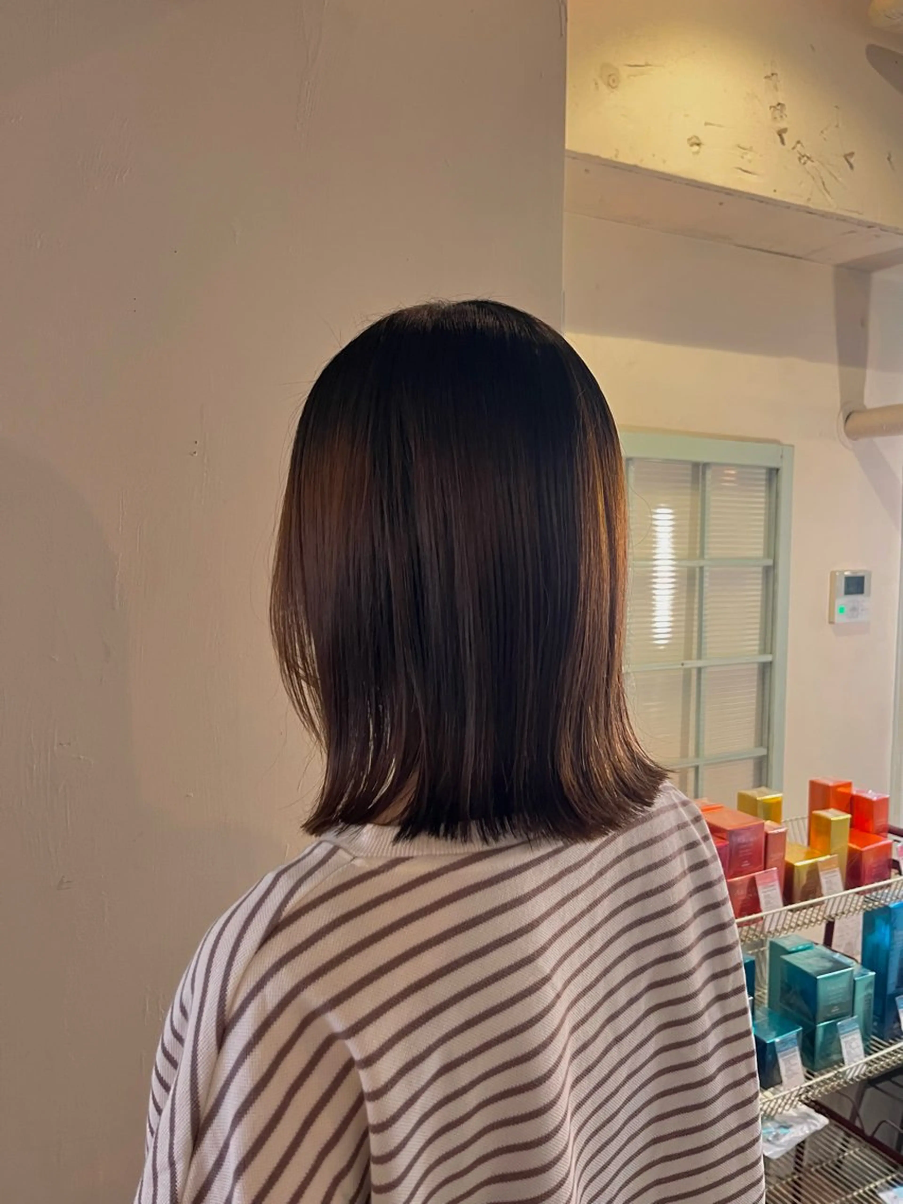 ミディアム 美容室はなこ/万代 /みなみのヘアスタイル