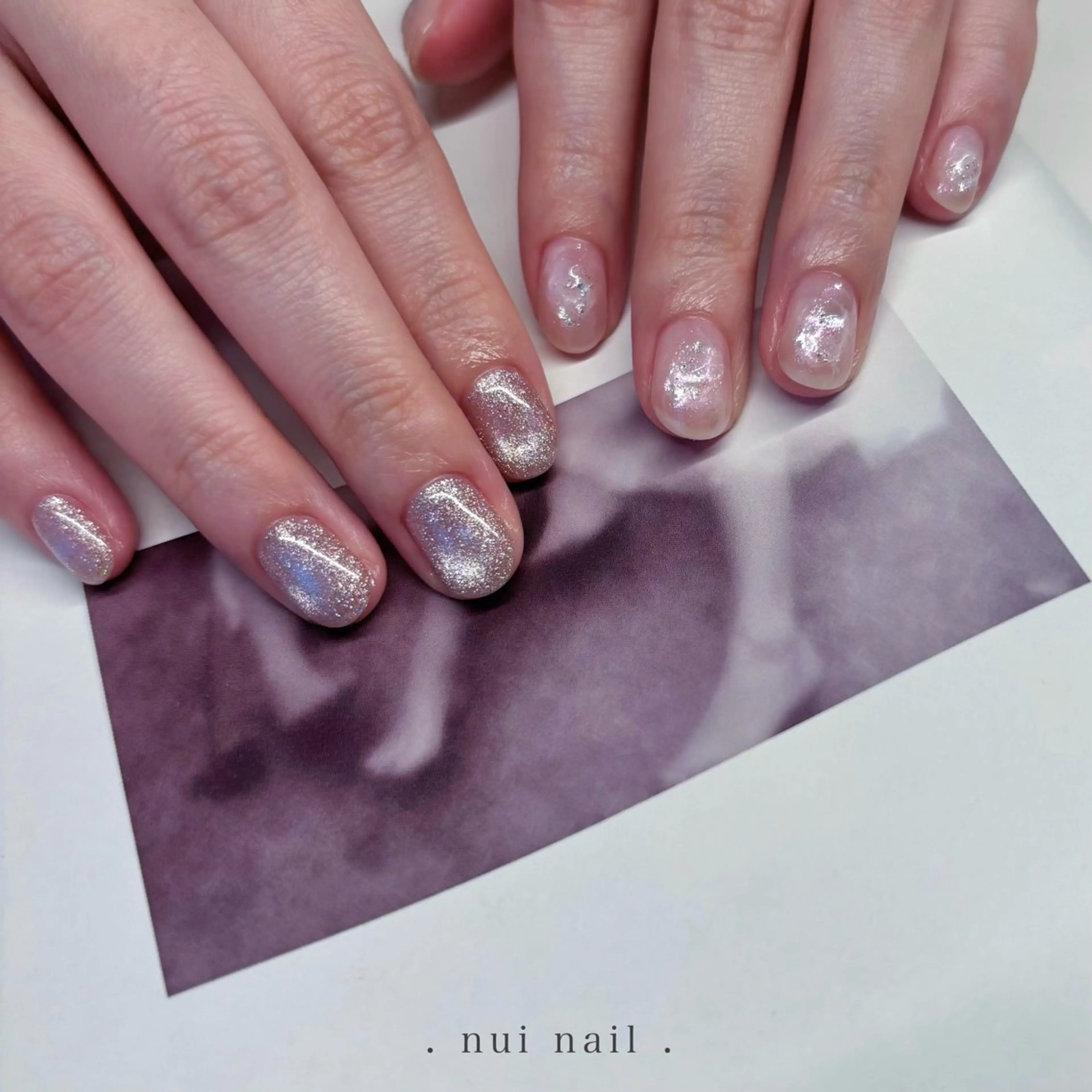 ネイル マグネットネイル ニュアンスネイル ハンドネイル nui nailのネイルデザイン