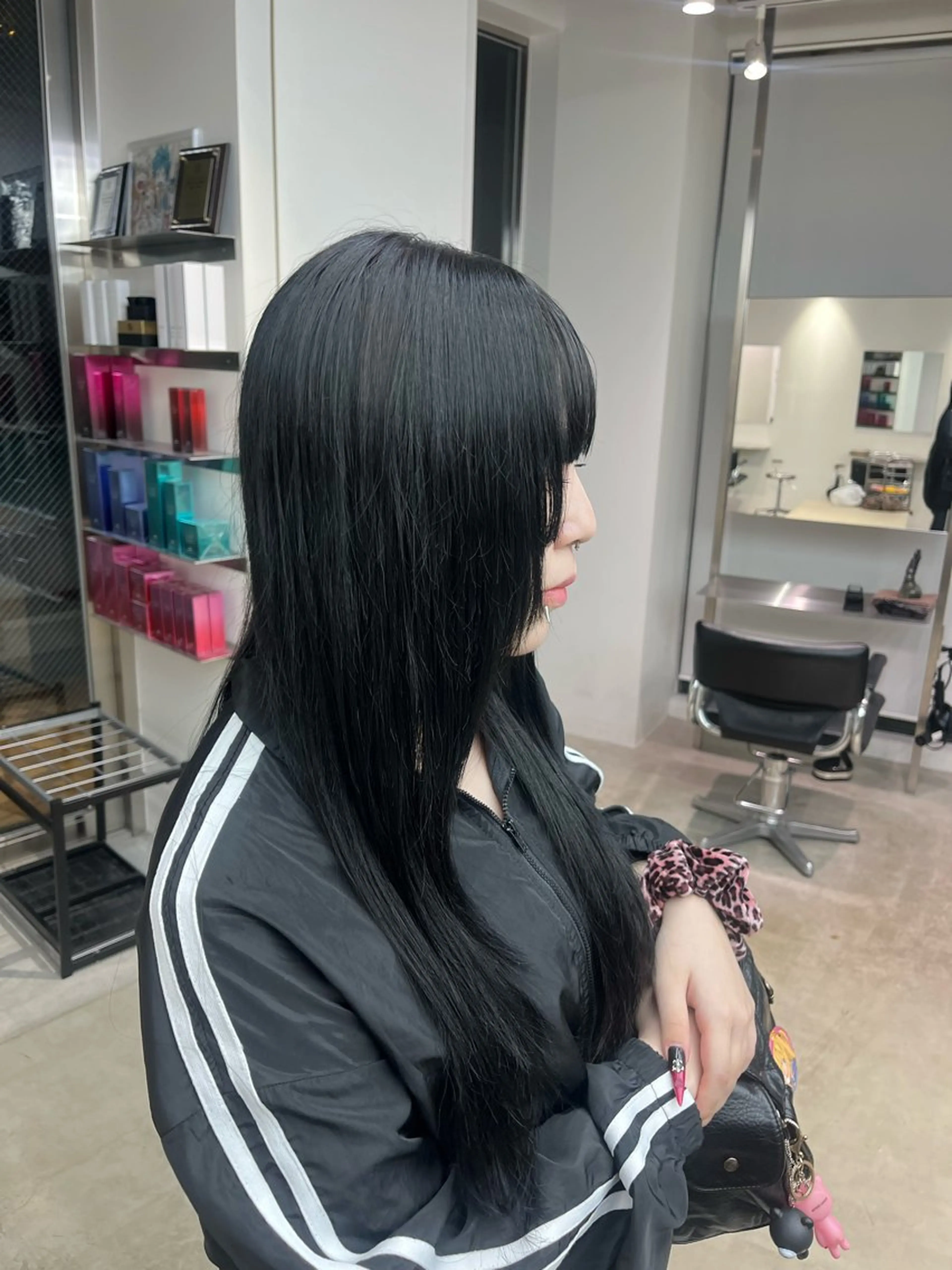 ロング カラー 夏果⭐︎fifth 天神 海外風パーマのヘアスタイル