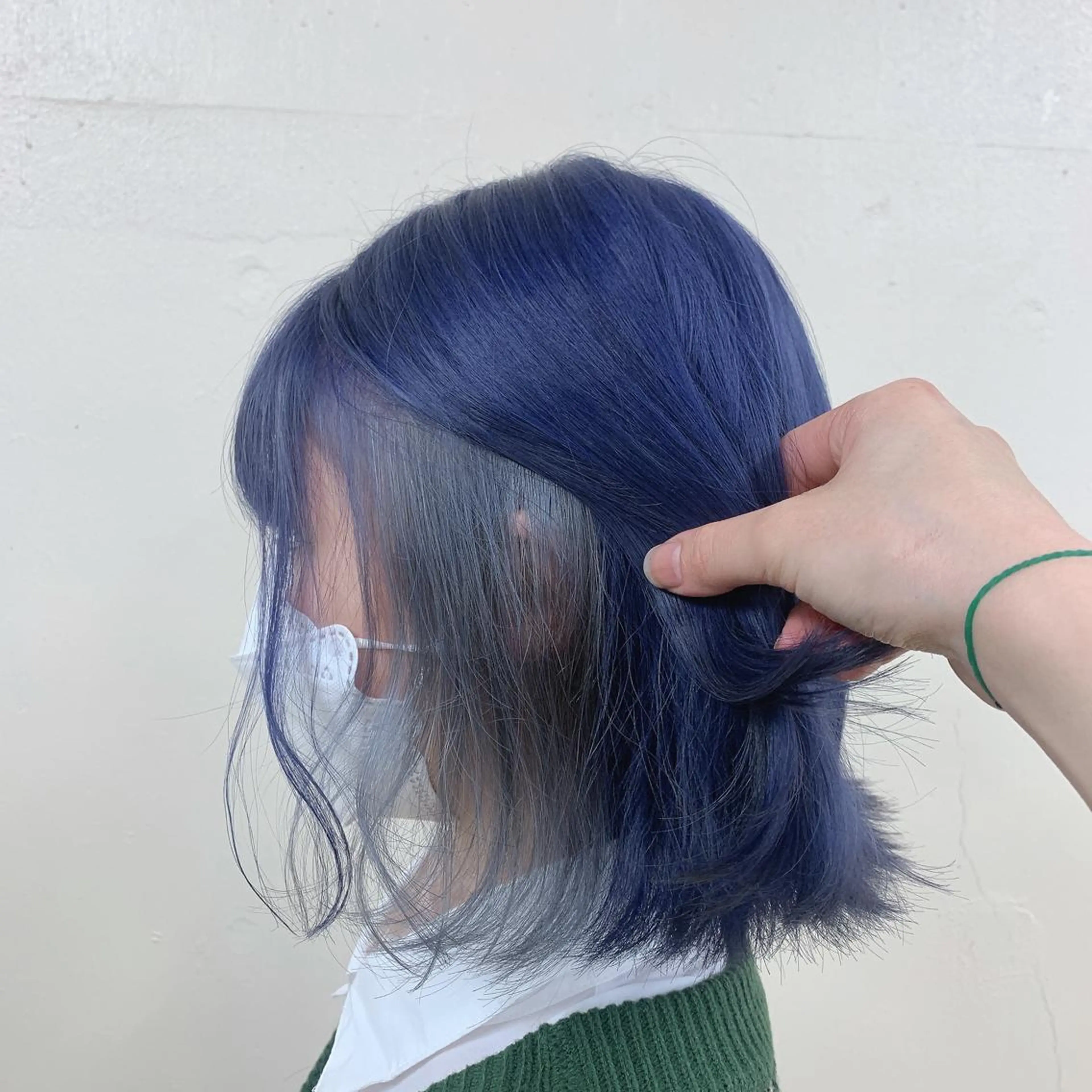 ミディアム ヘアカラー トリートメント ブリーチカラー 🩵MIZUKIのヘアスタイル