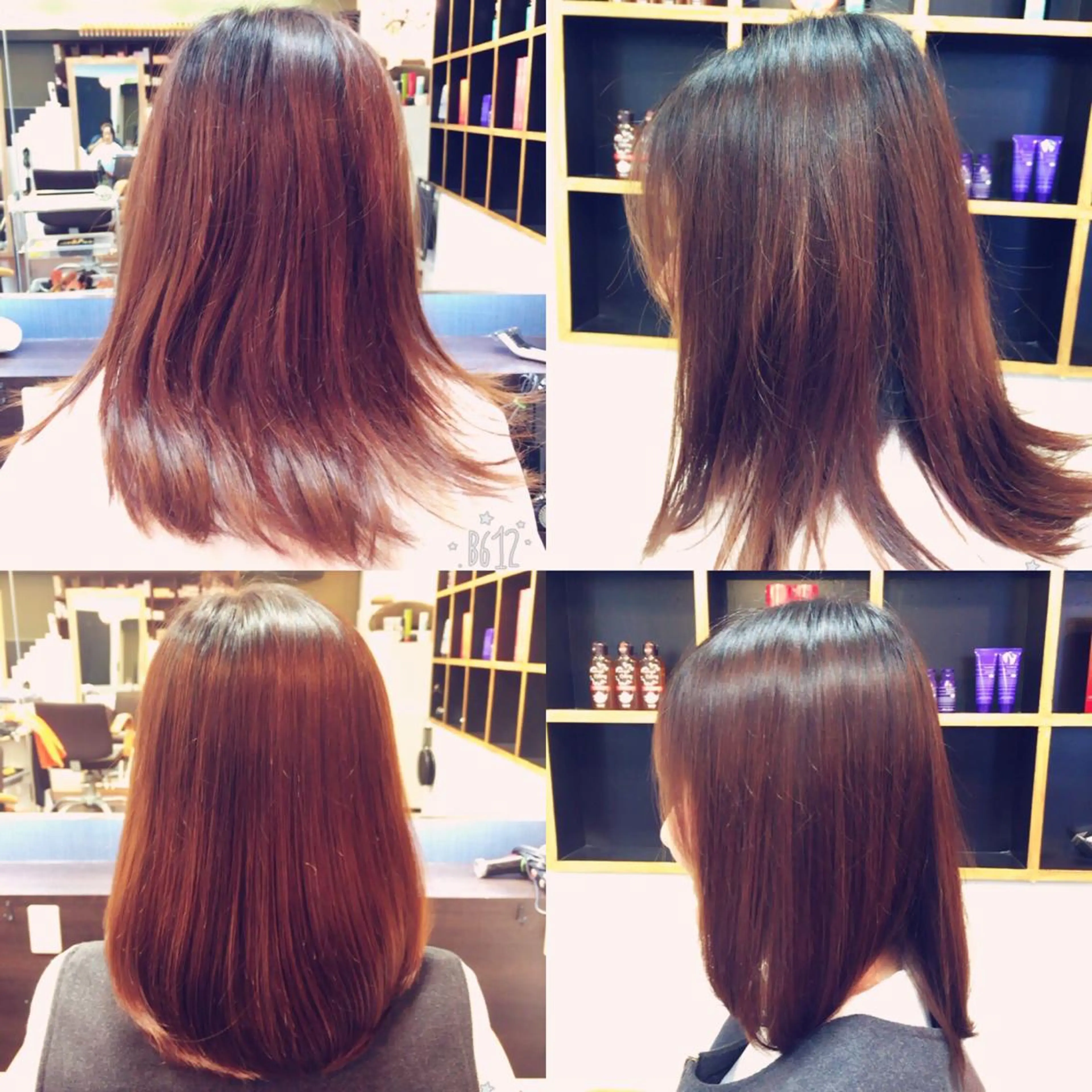 ミディアム セミロング 前之園 ひかるのヘアスタイル