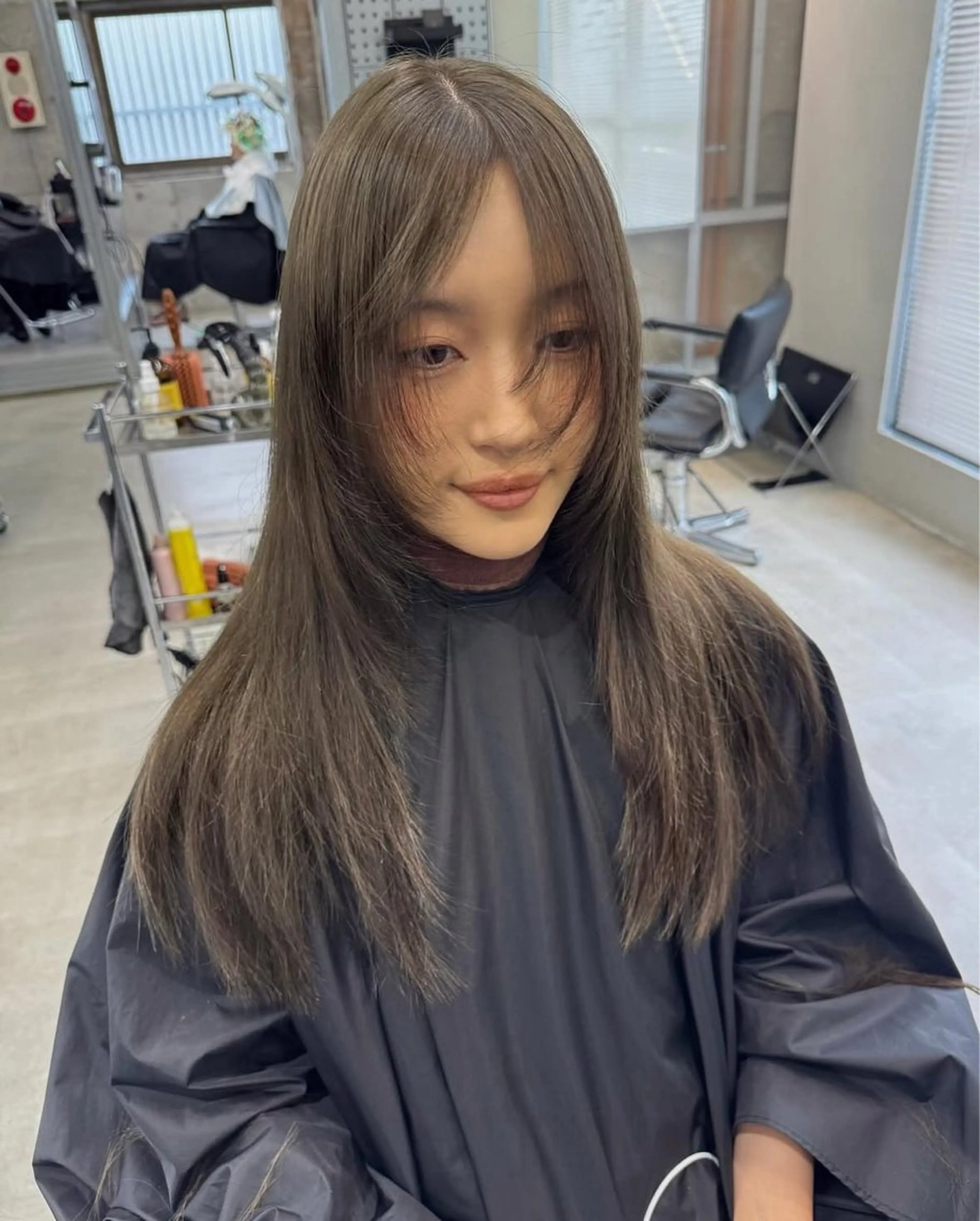 セミロング カラー ヘアカラー misa___boo MISAのヘアスタイル