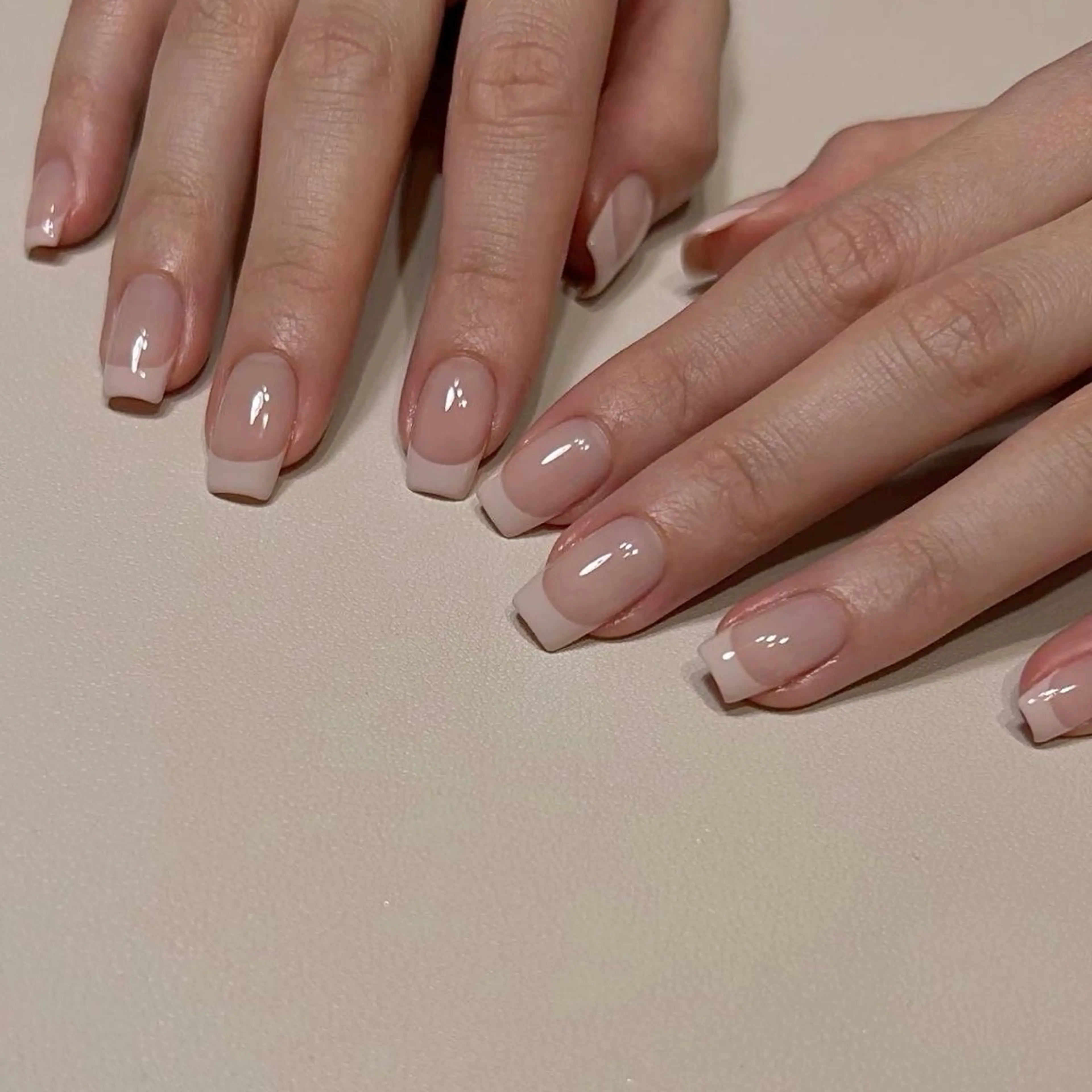 【シンプル可愛い💞】フレンチネイル限定/オフ無料/目安100分の写真