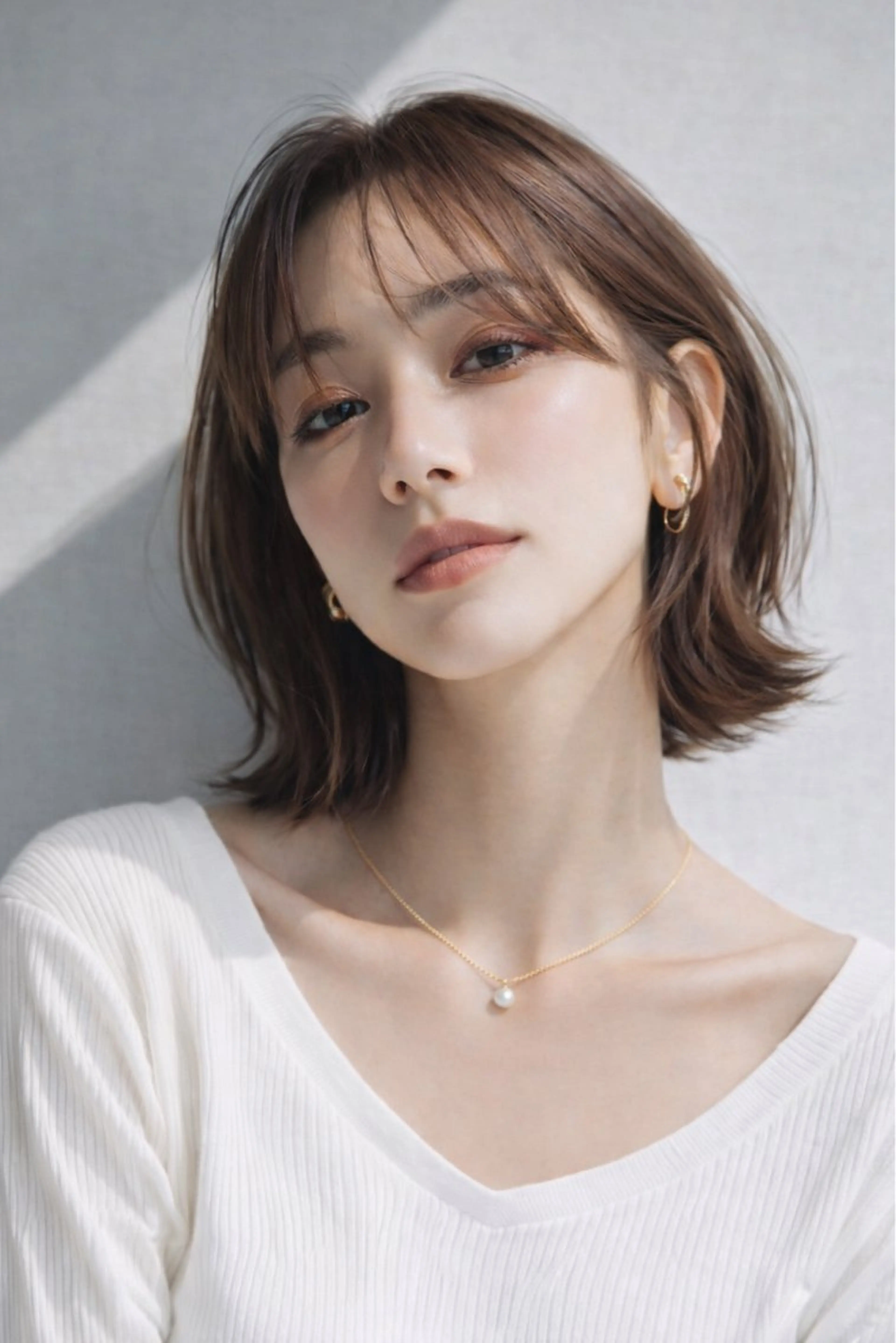 ショート カラー アディクシーカラー ベージュカラー ブリーチ 透明感カラー ブリーチなしカラー カット ヘアカラー トリートメント 田村和範/似合わせ カラー/髪質改善のヘアスタイル