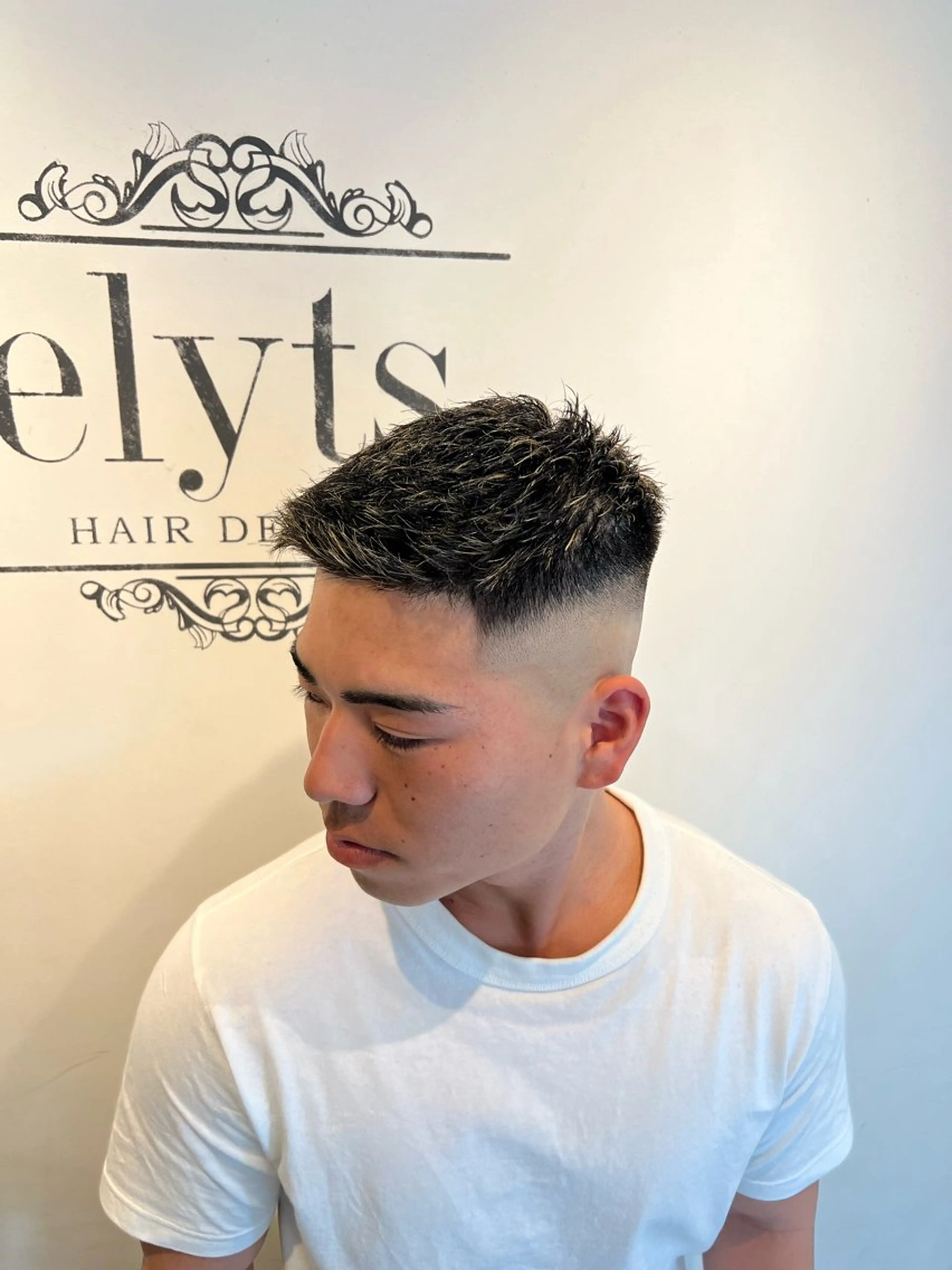 ショート カラー パーマ メンズ 💈men's💈 satoru中目黒のヘアスタイル