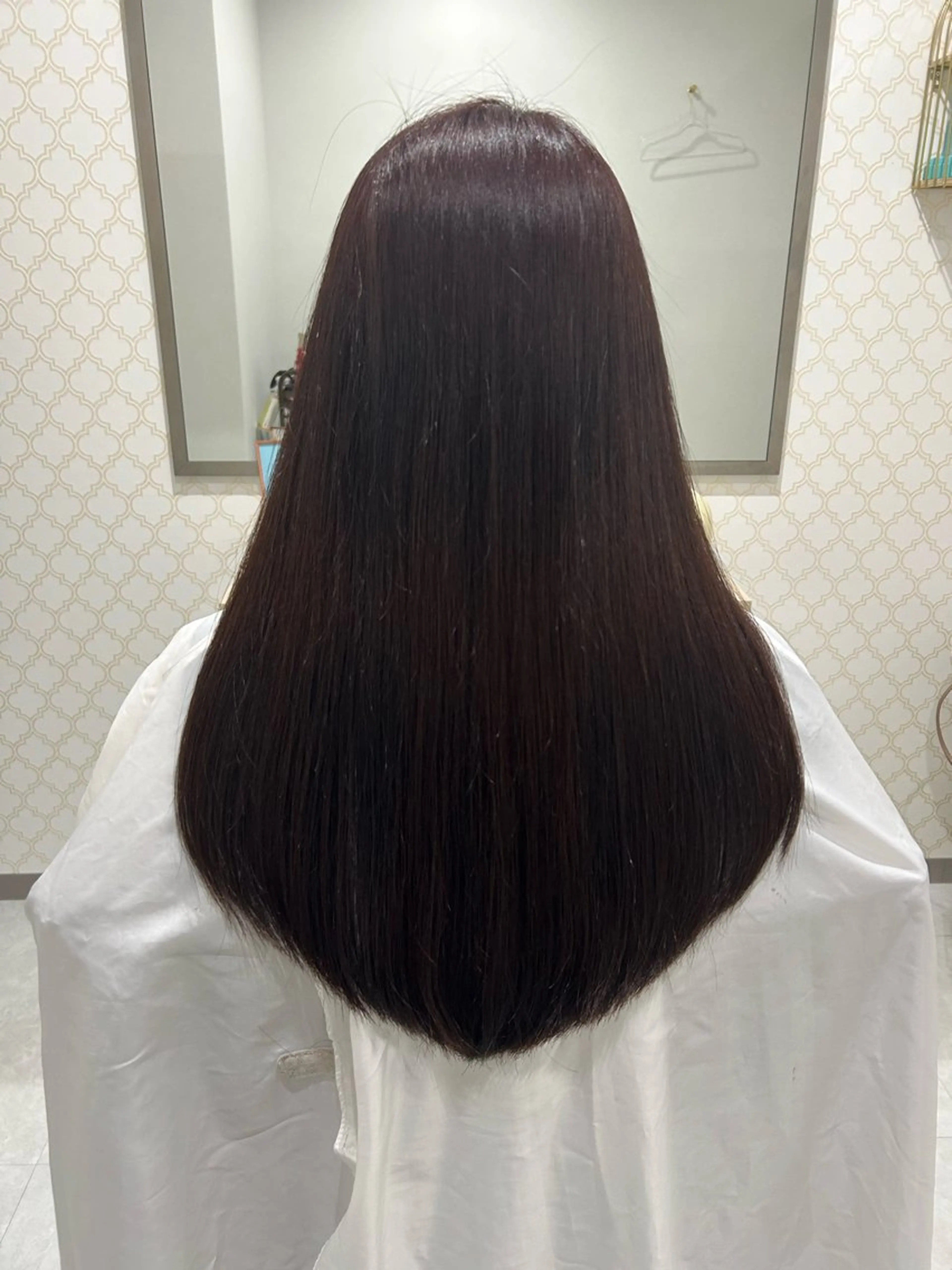 ロング カット パーマ Rune 横田 椿のヘアスタイル