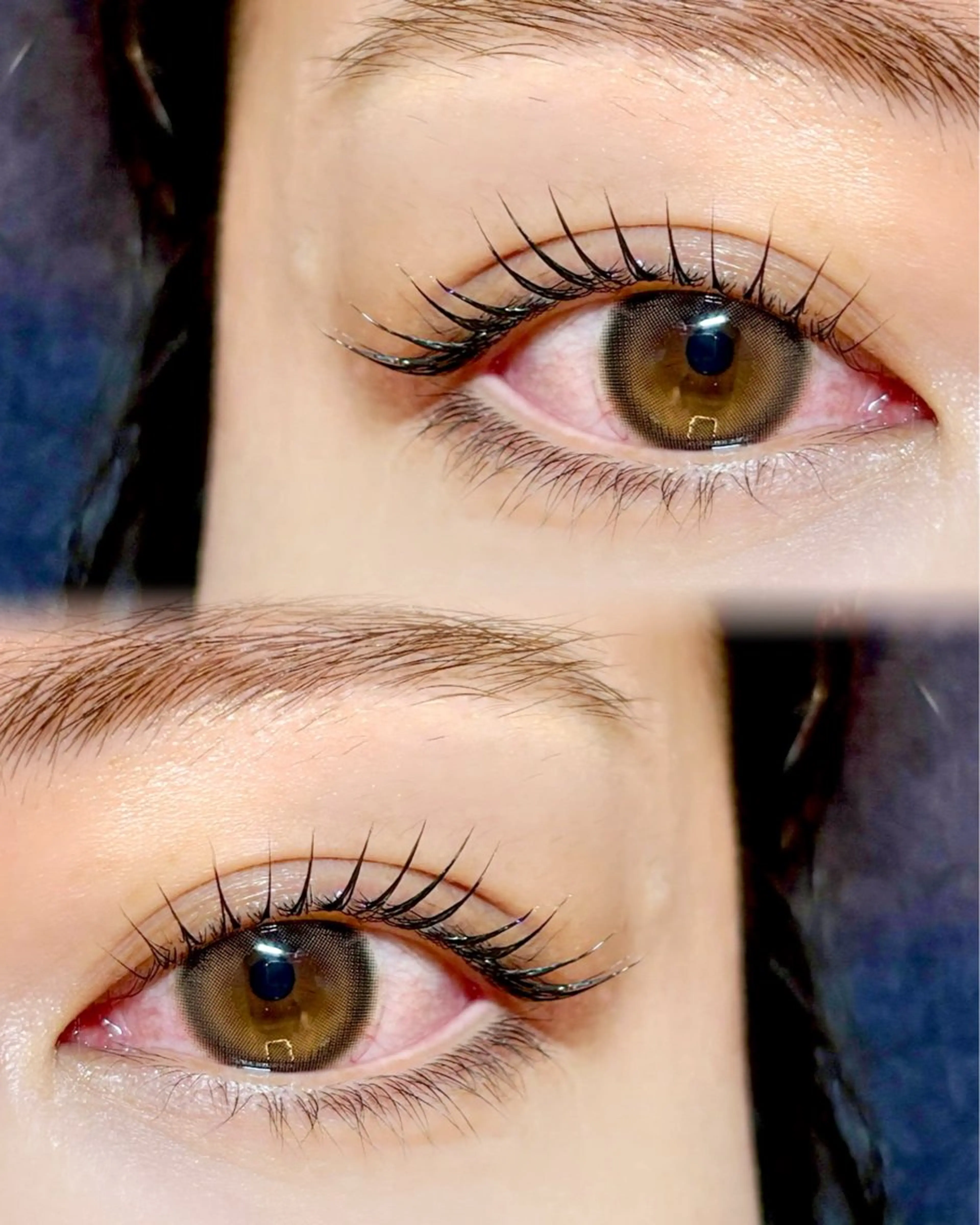 マツエク・マツパ ナチュラル パリジェンヌラッシュリフト まつげパーマ 一重×まつ毛パーマ 表参道eyelist KONOMIのマツエク・マツパデザイン