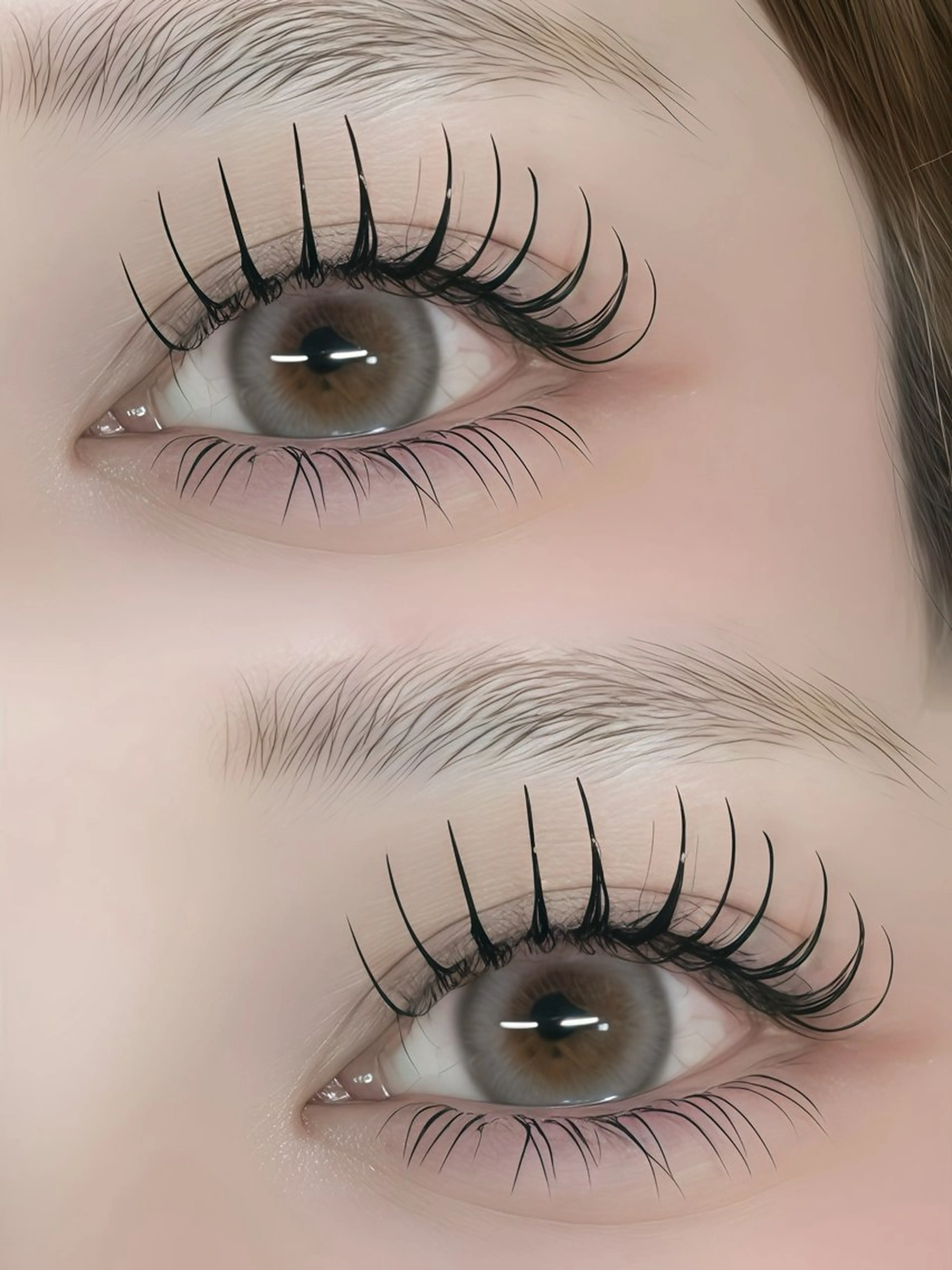 🏳️‍⚧️FLAT LASH🫧🎀【上120本/下30本】🩵の写真