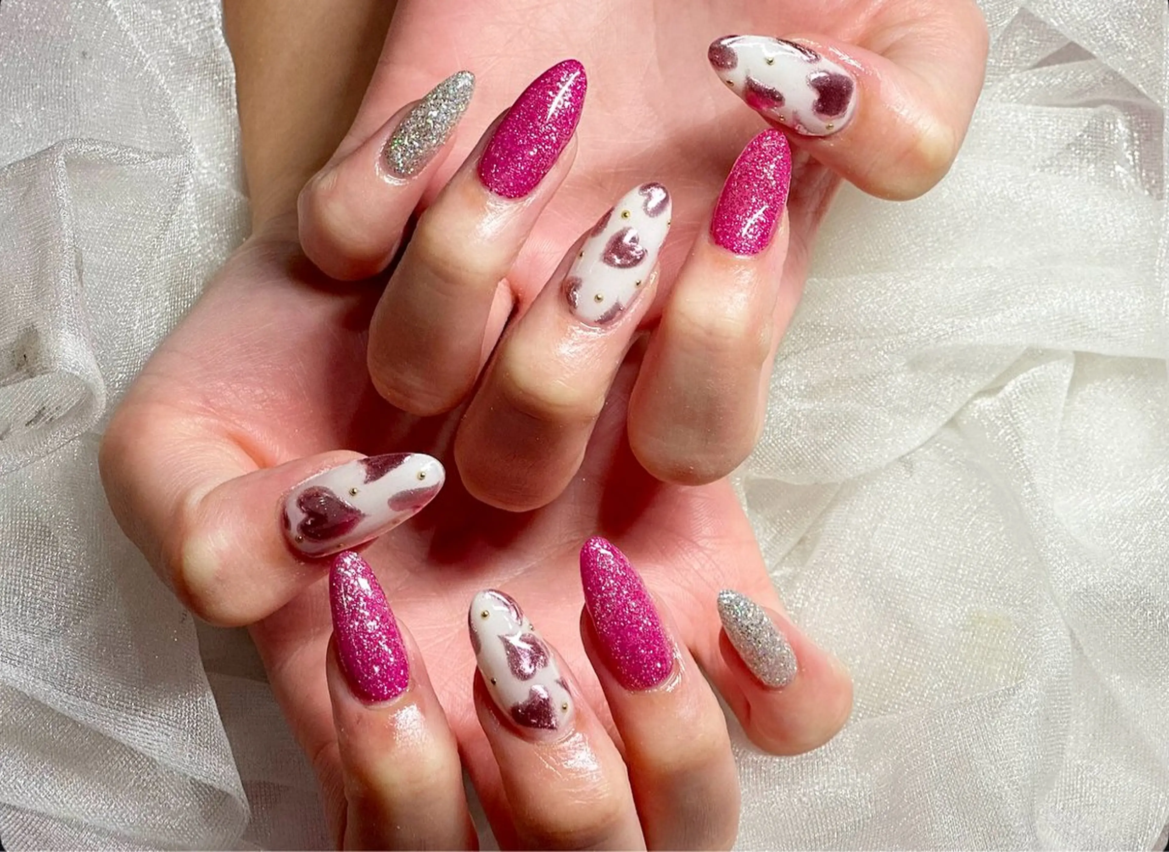 ネイル 長さ出し Garden Takeuchiのネイルデザイン