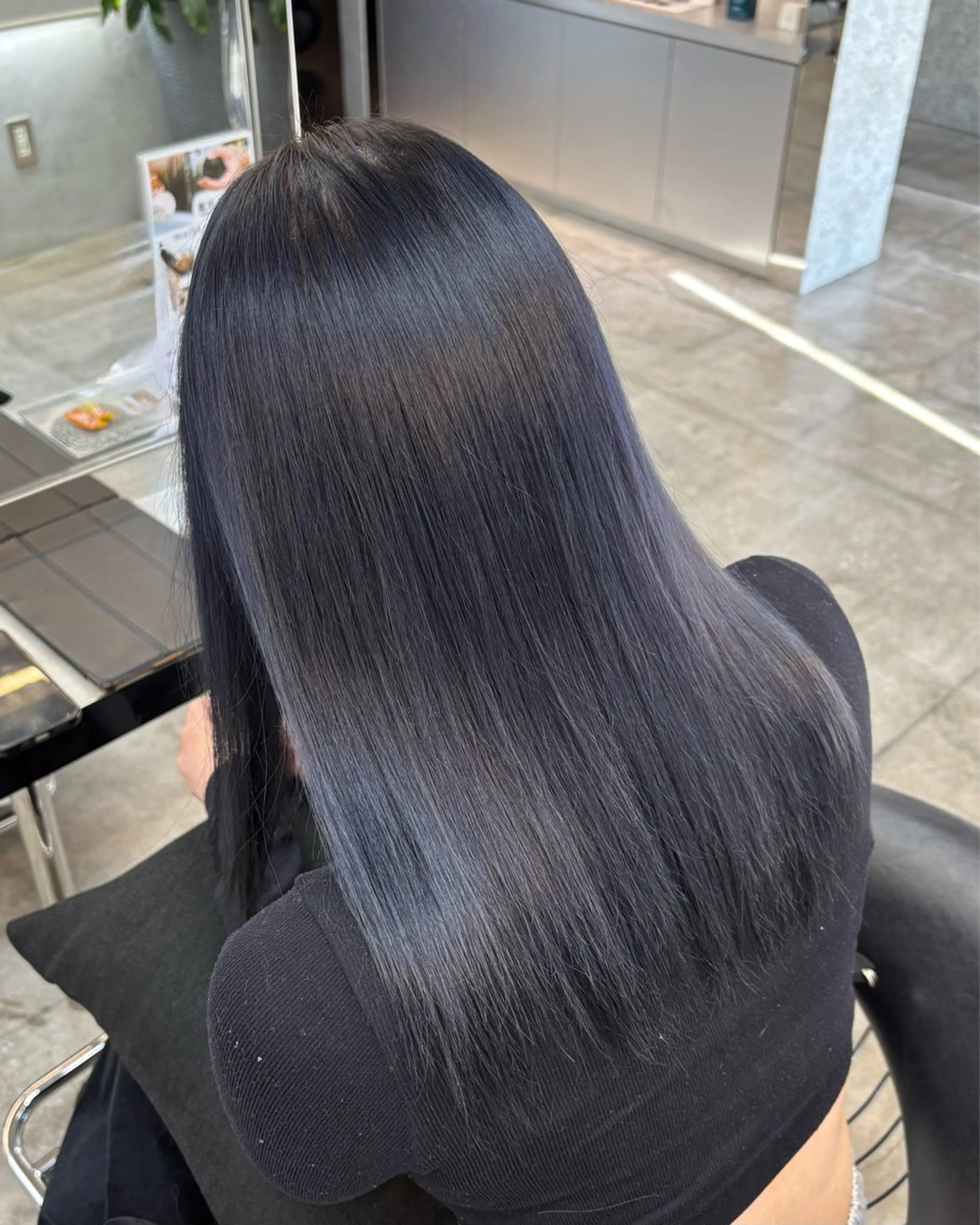 セミロング カラー 🪄くすみカラー❇️ 名塚比奈乃🪄のヘアスタイル