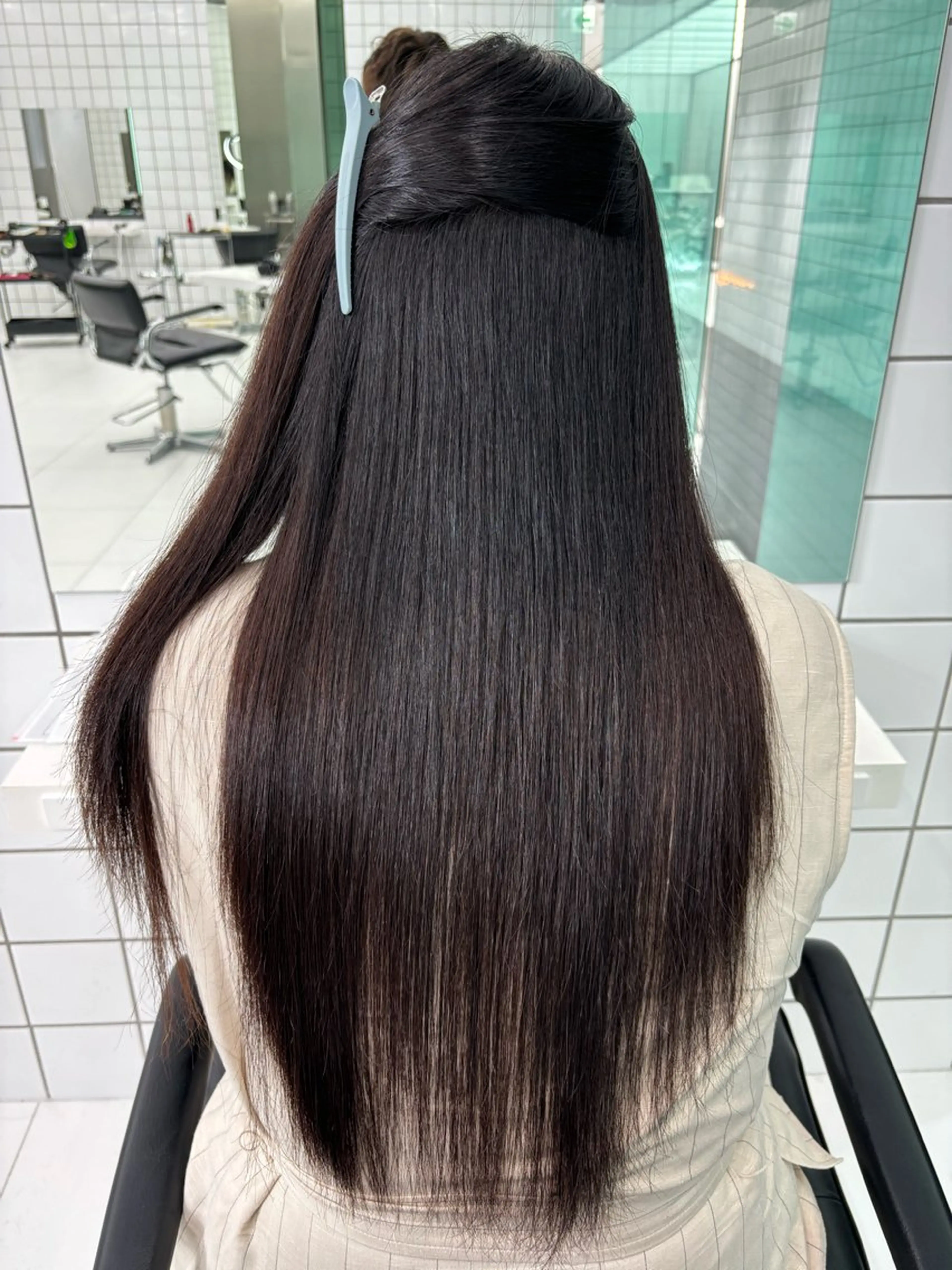 ロング 縮毛矯正 トリートメント 縮毛矯正特化 髪質改善辻良輝のヘアスタイル