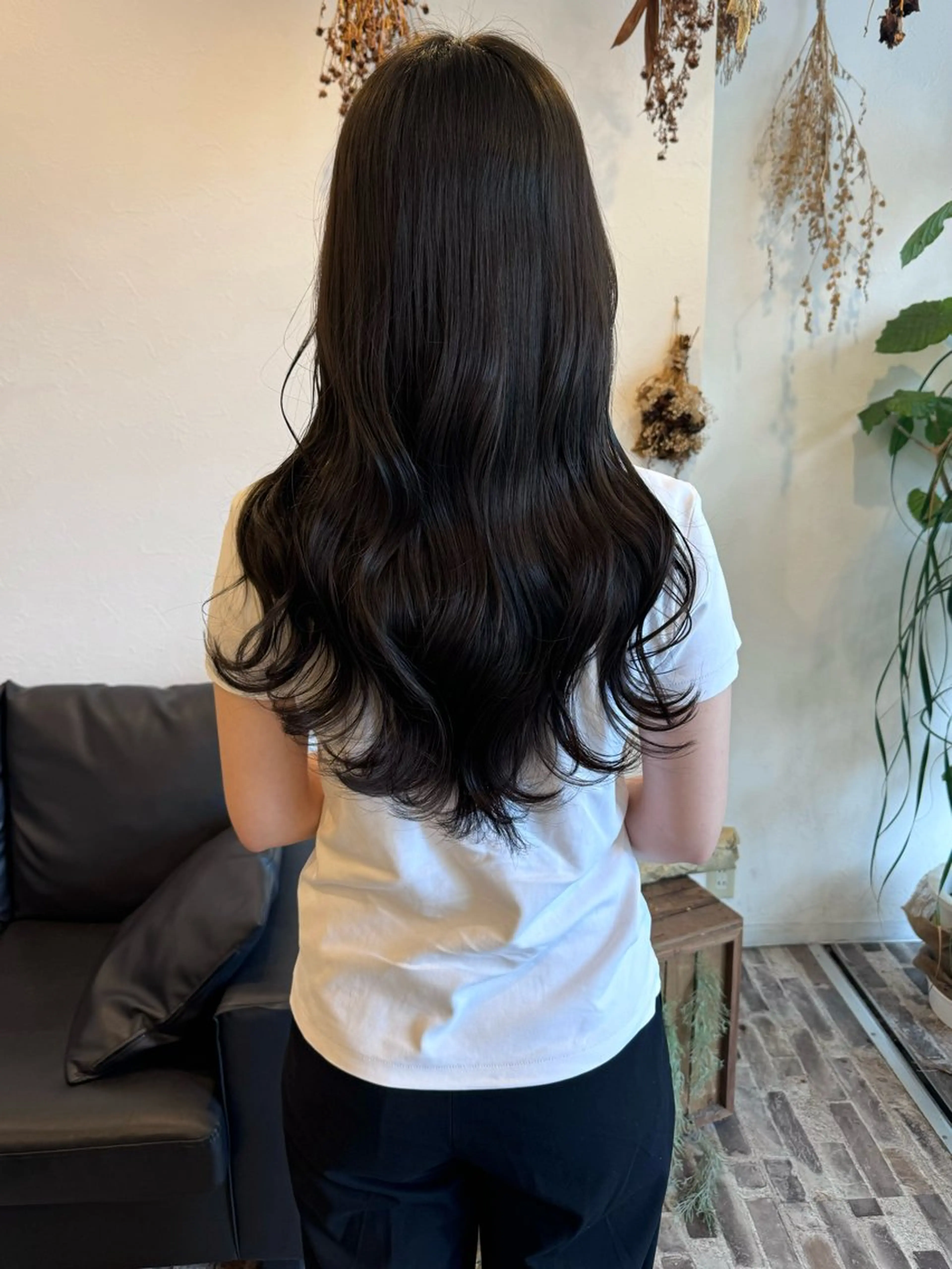 ロング カラー グレージュ ヘアカラー トリートメント m ā l o.🌷 サカモトマイコのヘアスタイル