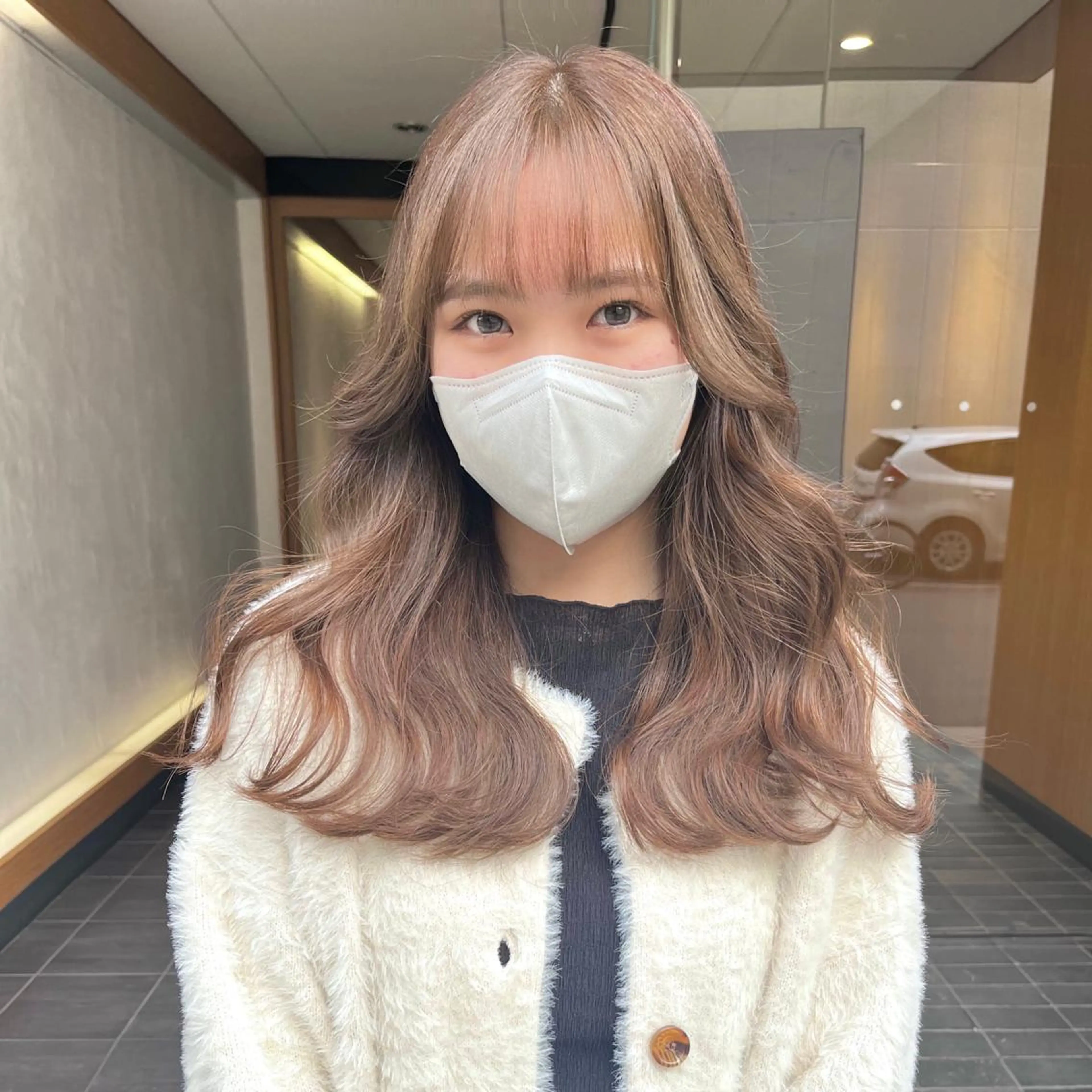 ロング カラー ERNEST OSAKA所属・堺 鳳 ママ美容師 yukariのヘアスタイル