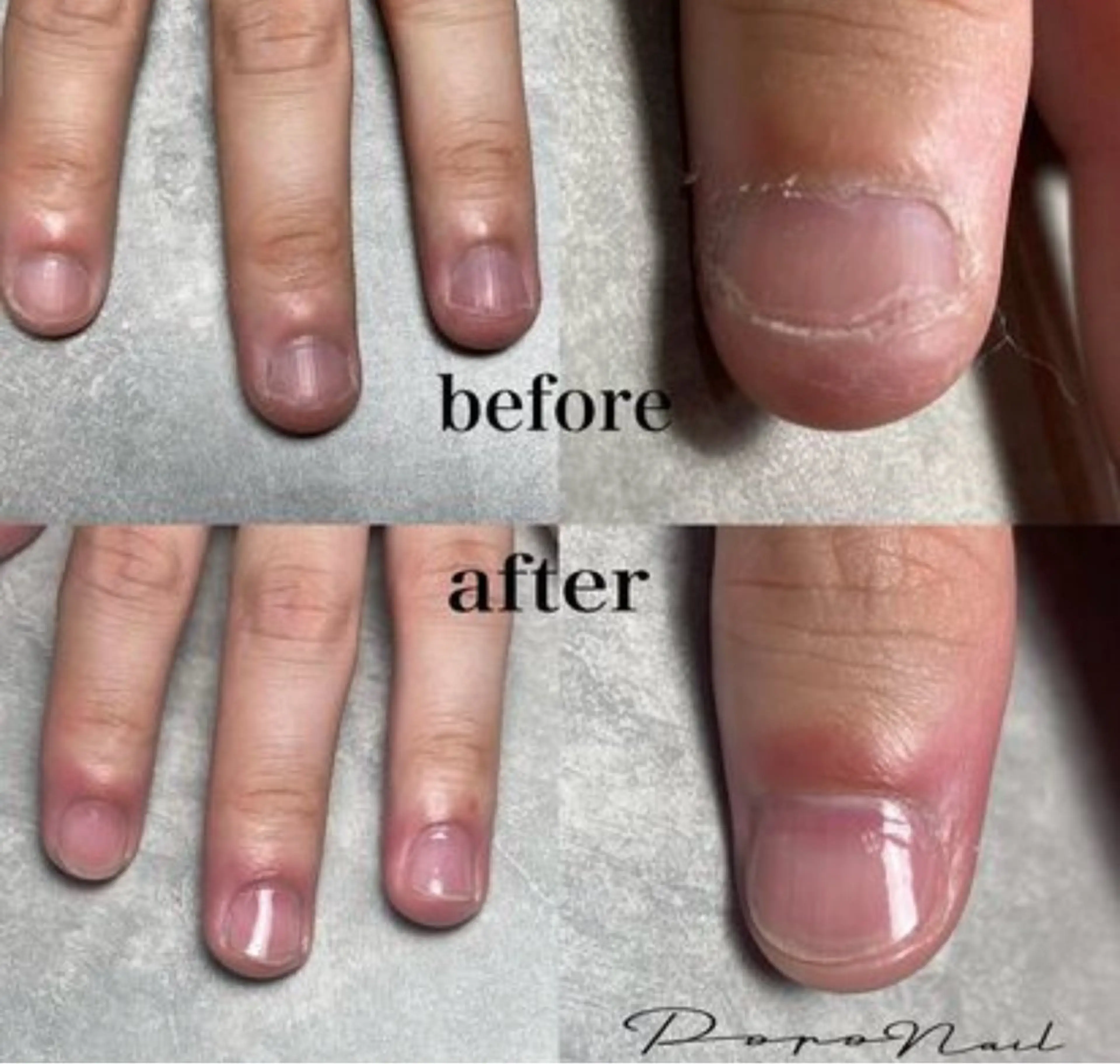 メンズ ネイル クリアネイル ジェルネイル メンズネイル popo nailのネイルデザイン