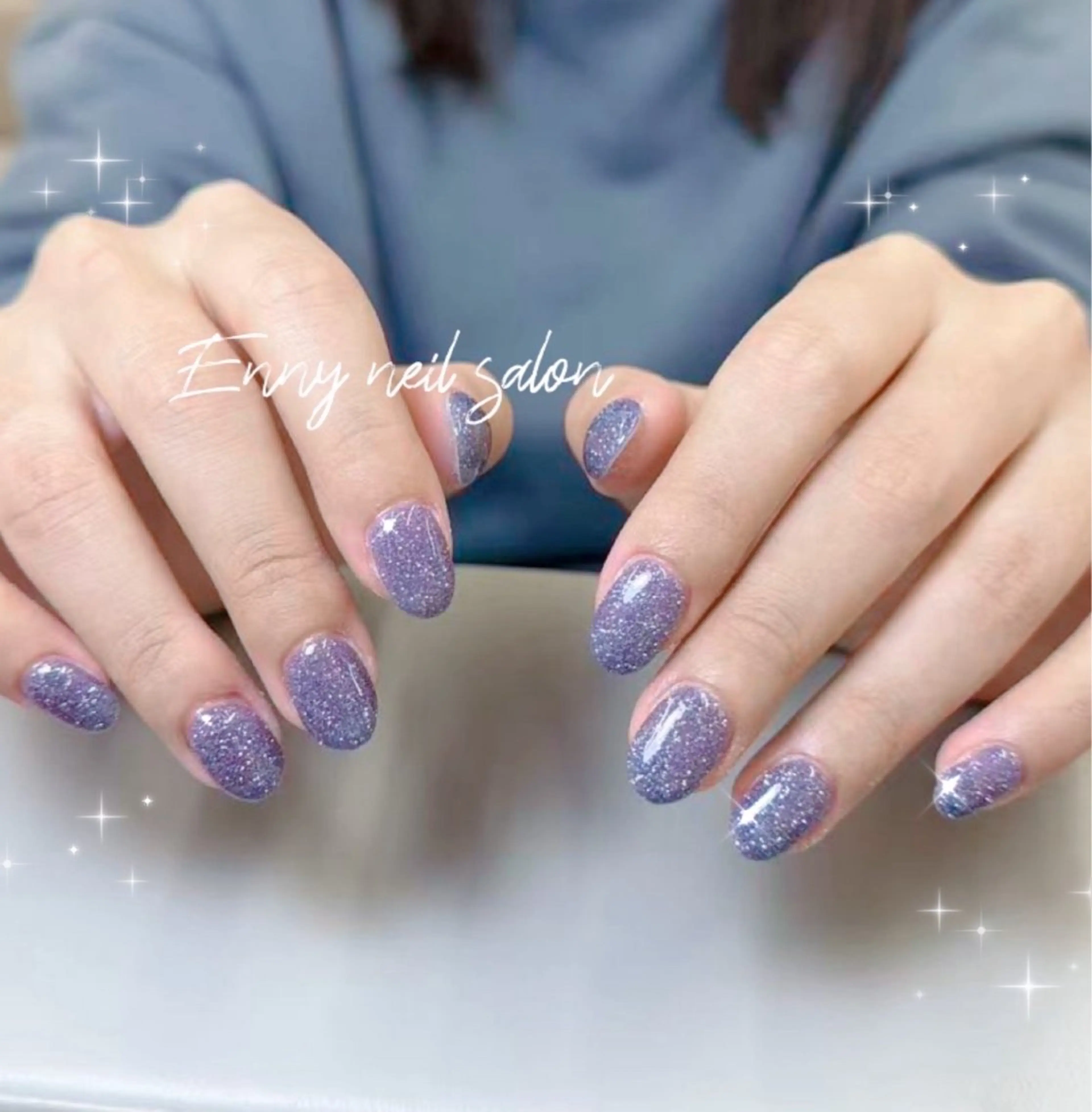 キラキラ好きにオススメ♡繊細なフラッシュワンカラー✨️オフあり⭕️￥2490＋各オフ料金の写真