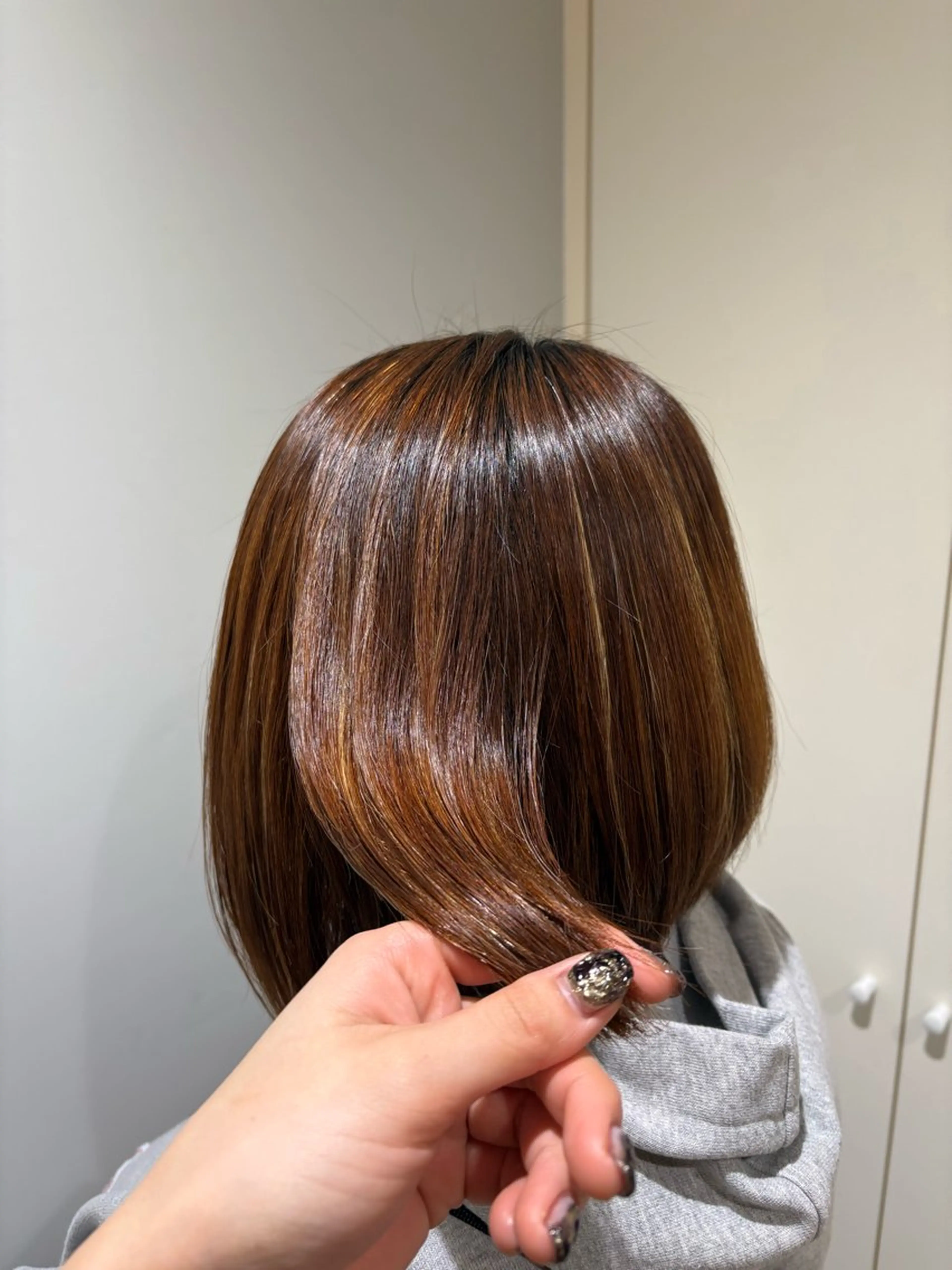 ショート 縮毛矯正 縮毛矯正 安田 佳純歩のヘアスタイル