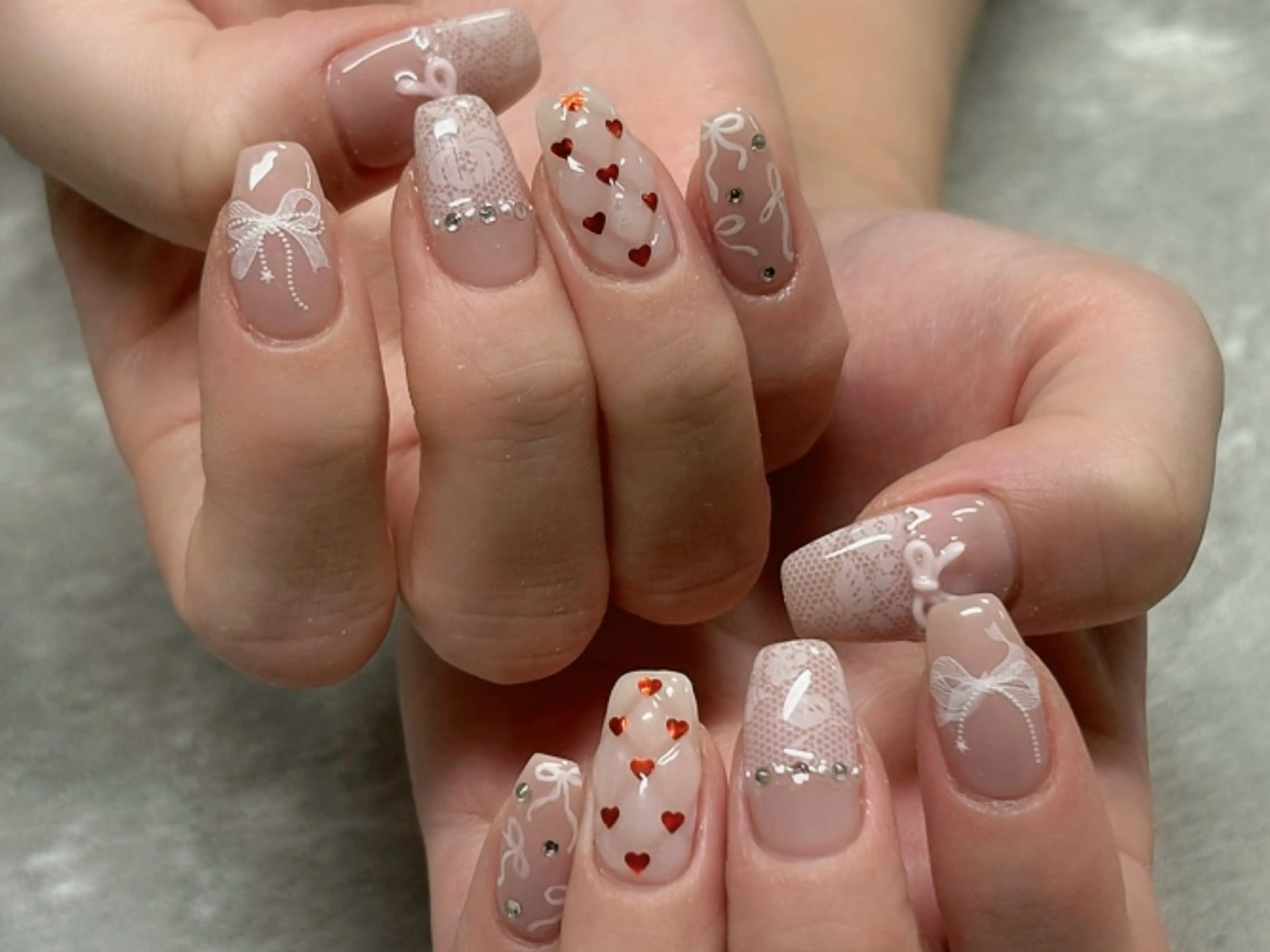 ネイル ハンドネイル 【Zina京都駅前】 きぬがわ らむのネイルデザイン