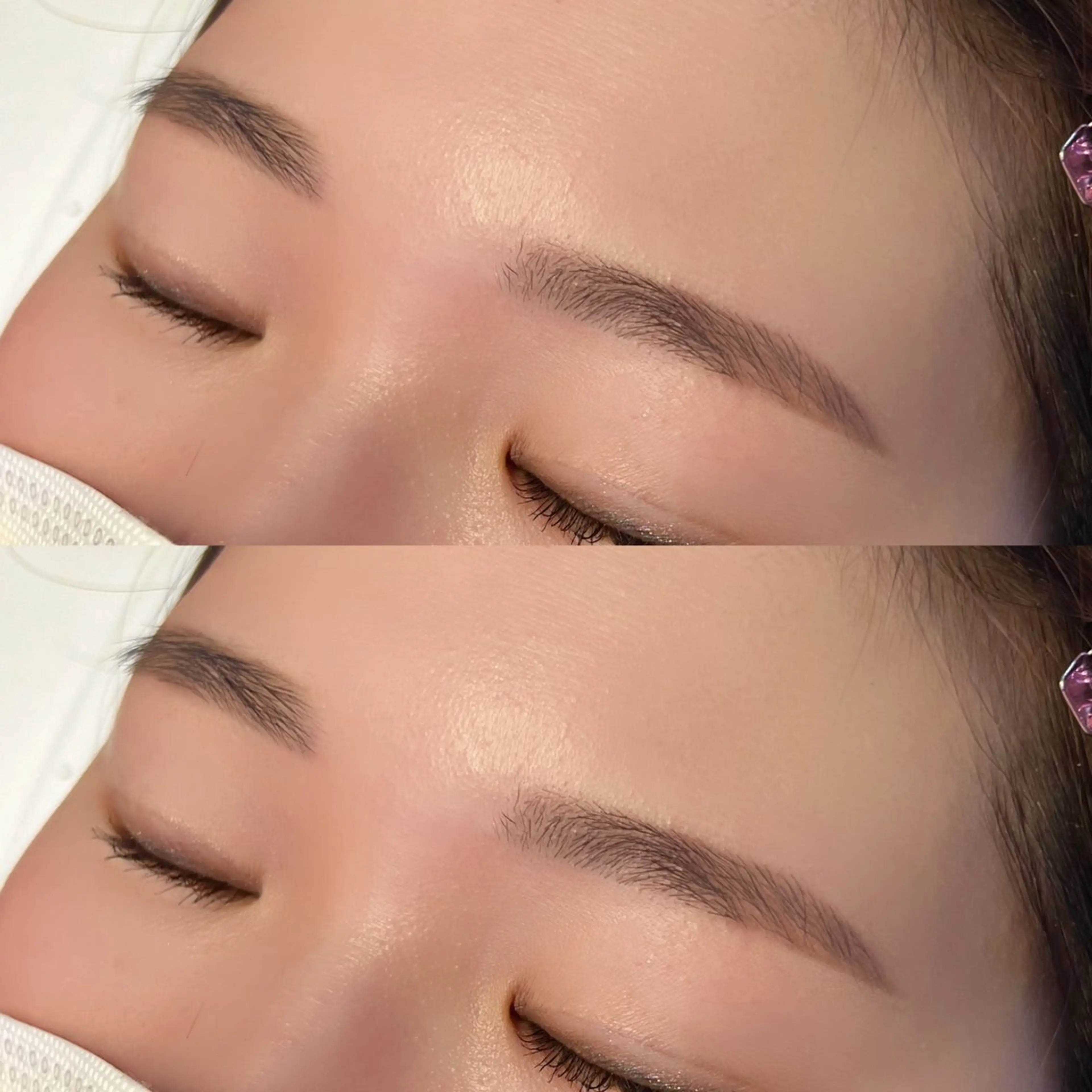 🌙美眉＋額WAX🖤立体感フェイスライン✨の写真