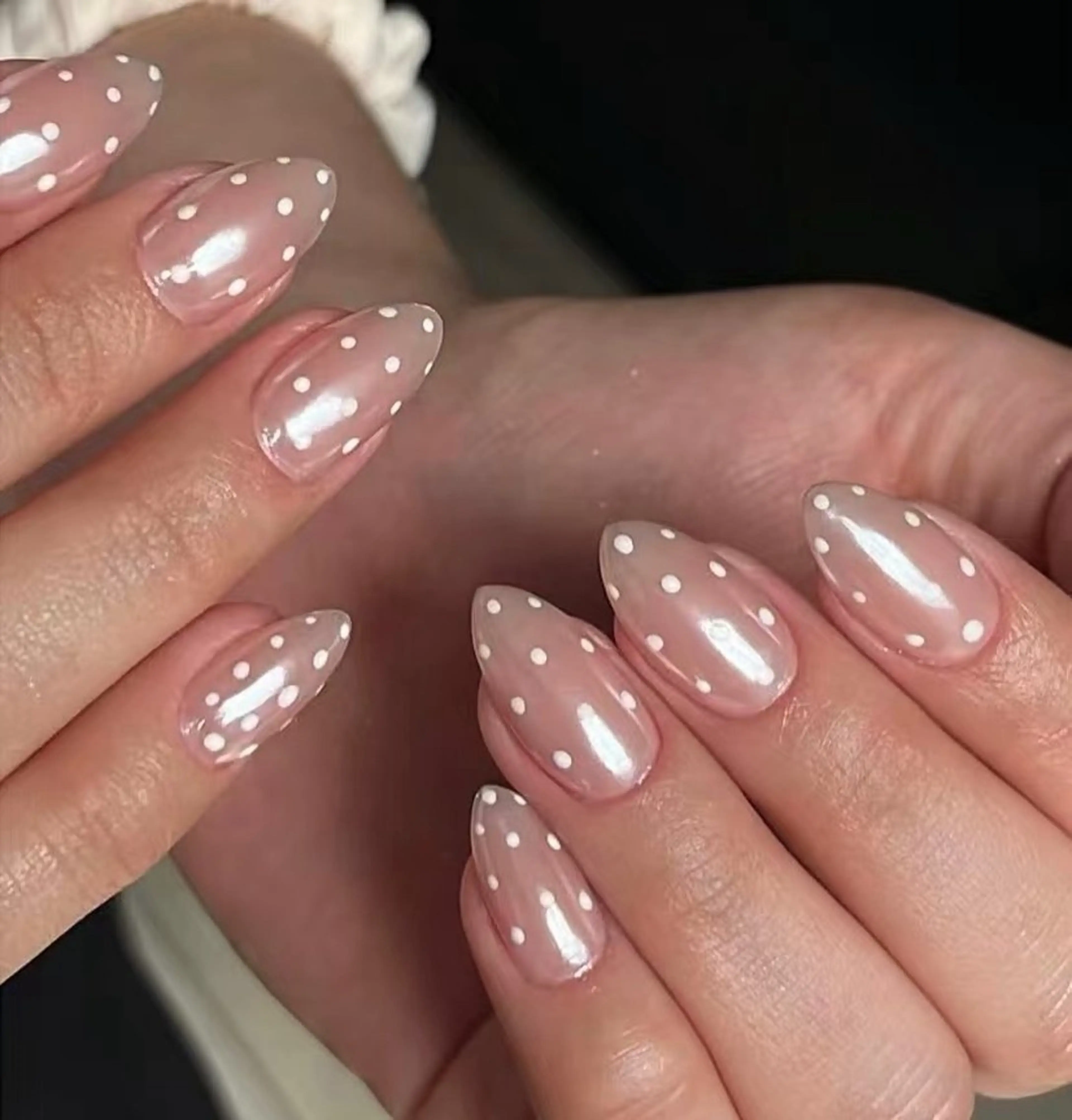 ネイル ハンドネイル MoonNail ユリ🌸のネイルデザイン