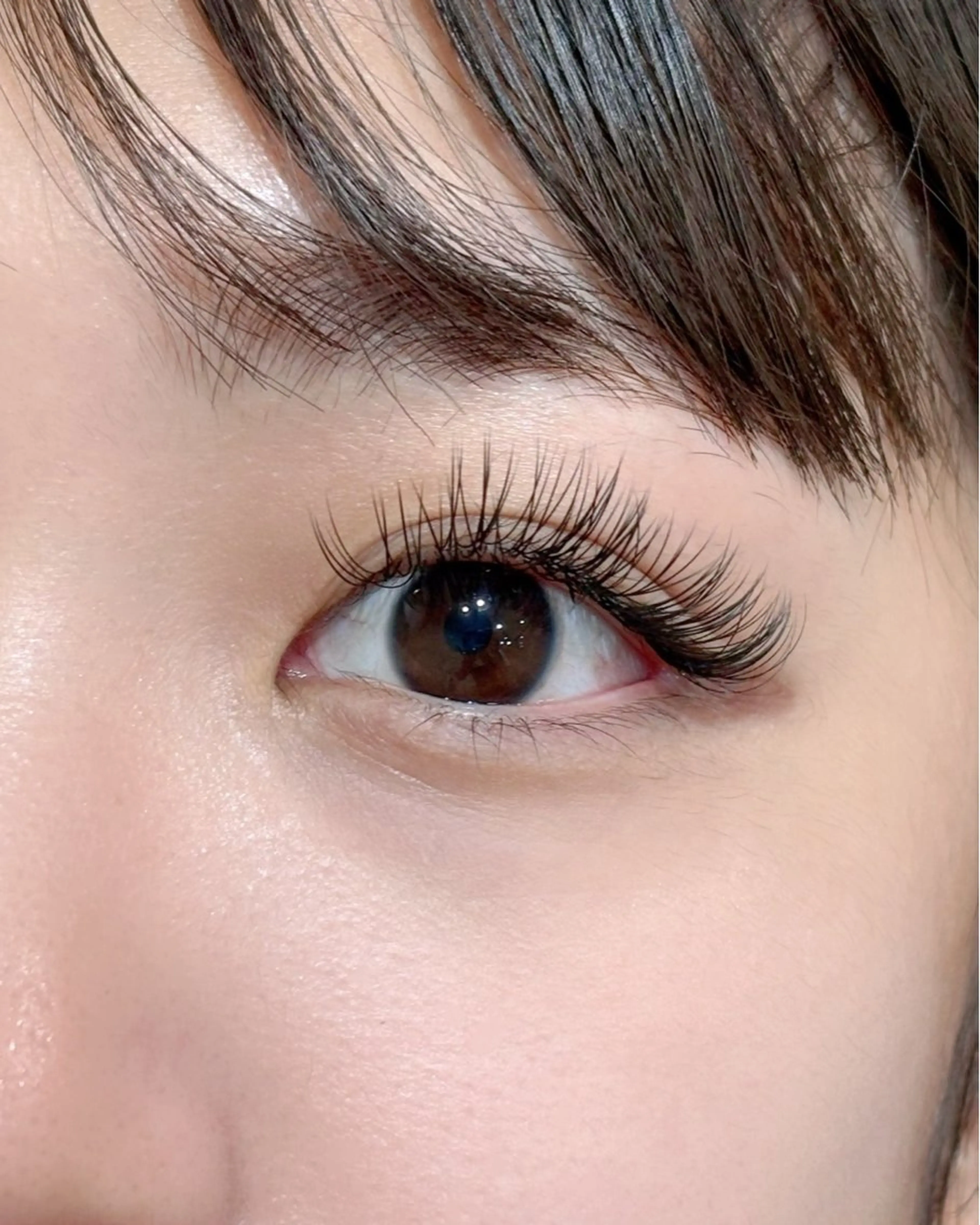 マツエク・マツパ Dカール フラットラッシュ マツエク Kanami カナミのマツエク・マツパデザイン