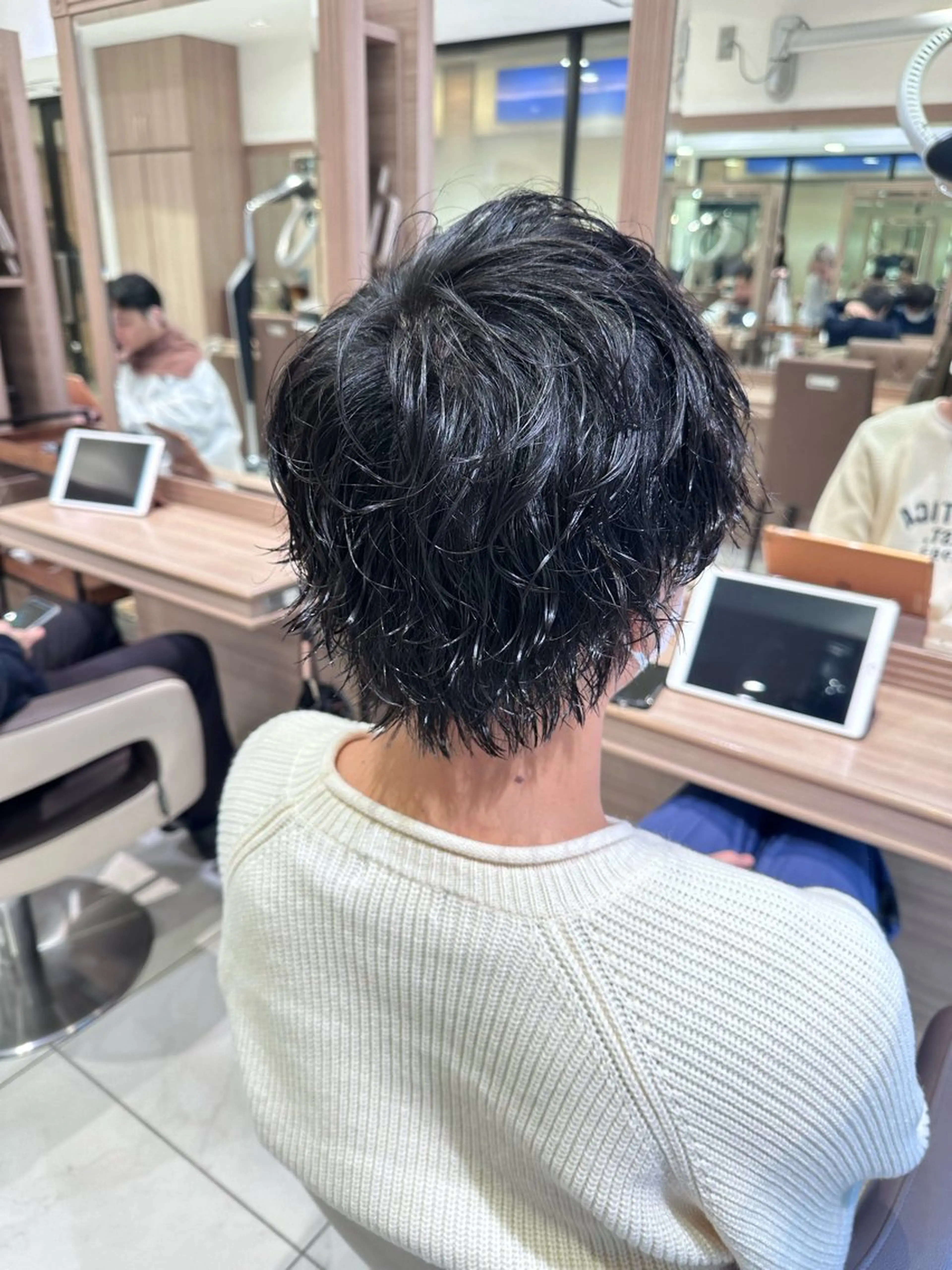 パーマ メンズ ヘアセット/メンズ パーマChihoのヘアスタイル