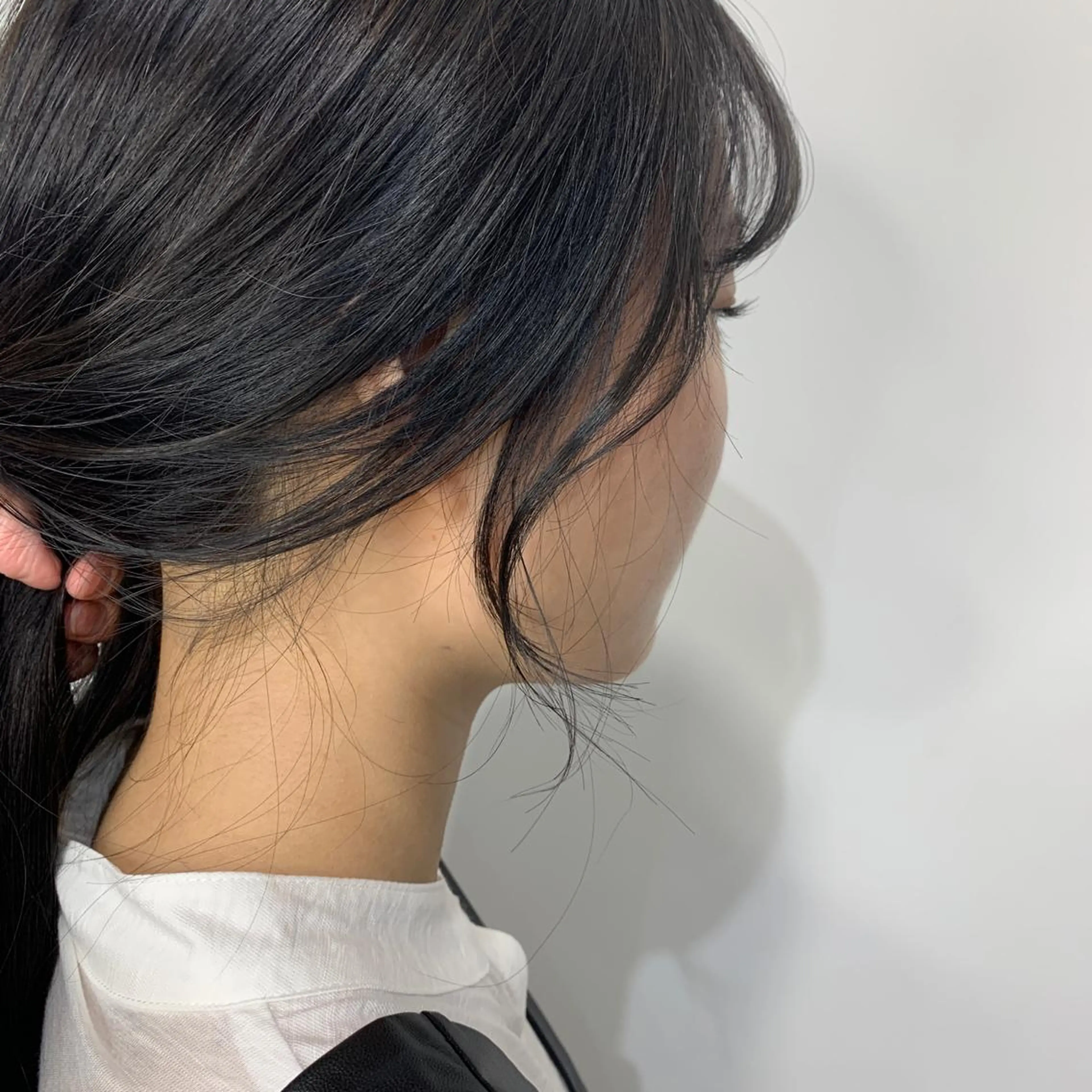 ロング 韓国風ヘア おくれ毛 HARUKA韓国ヘア /Luana梅田のヘアスタイル