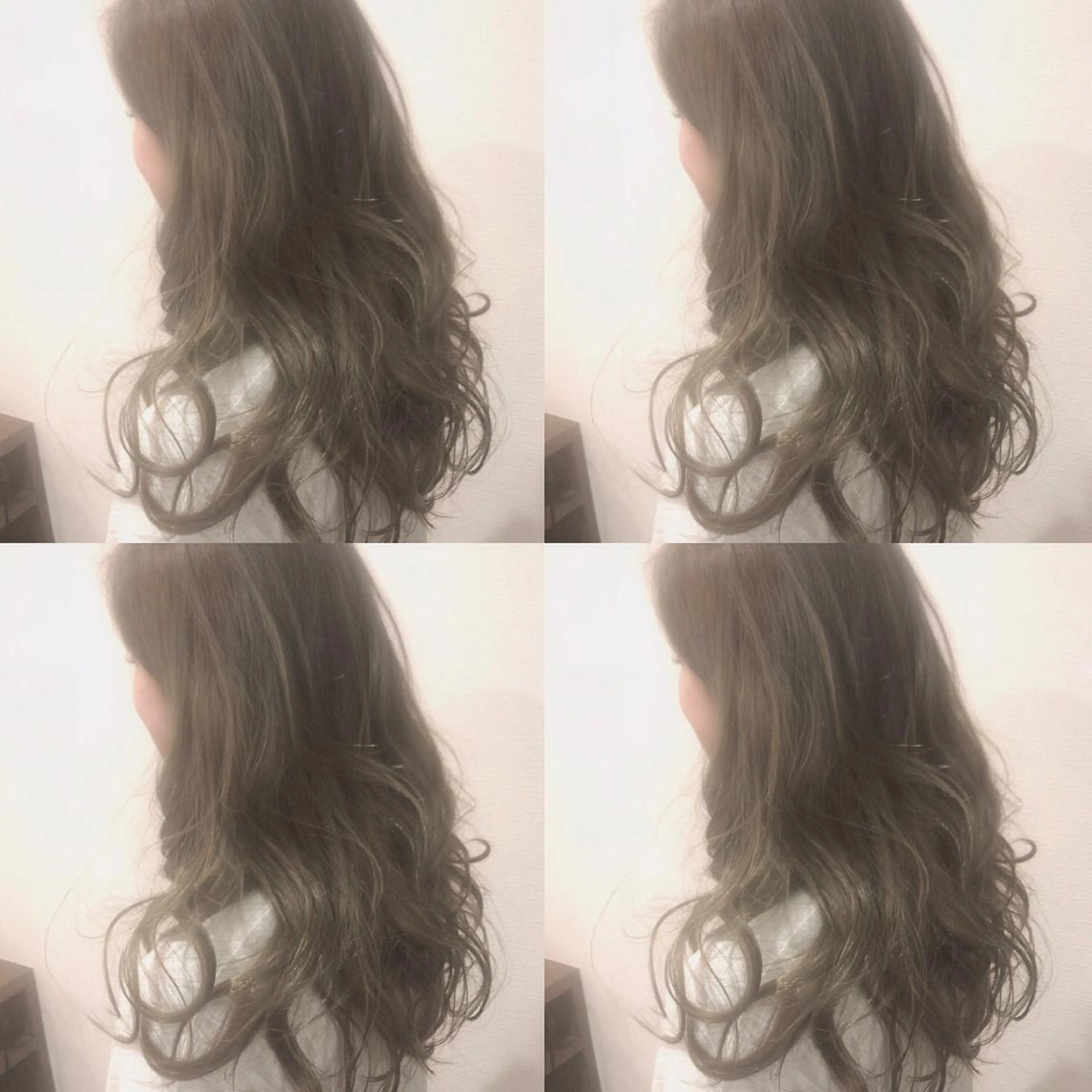 セミロング カラー レイヤーカット匠 イソザキノリユキのヘアスタイル