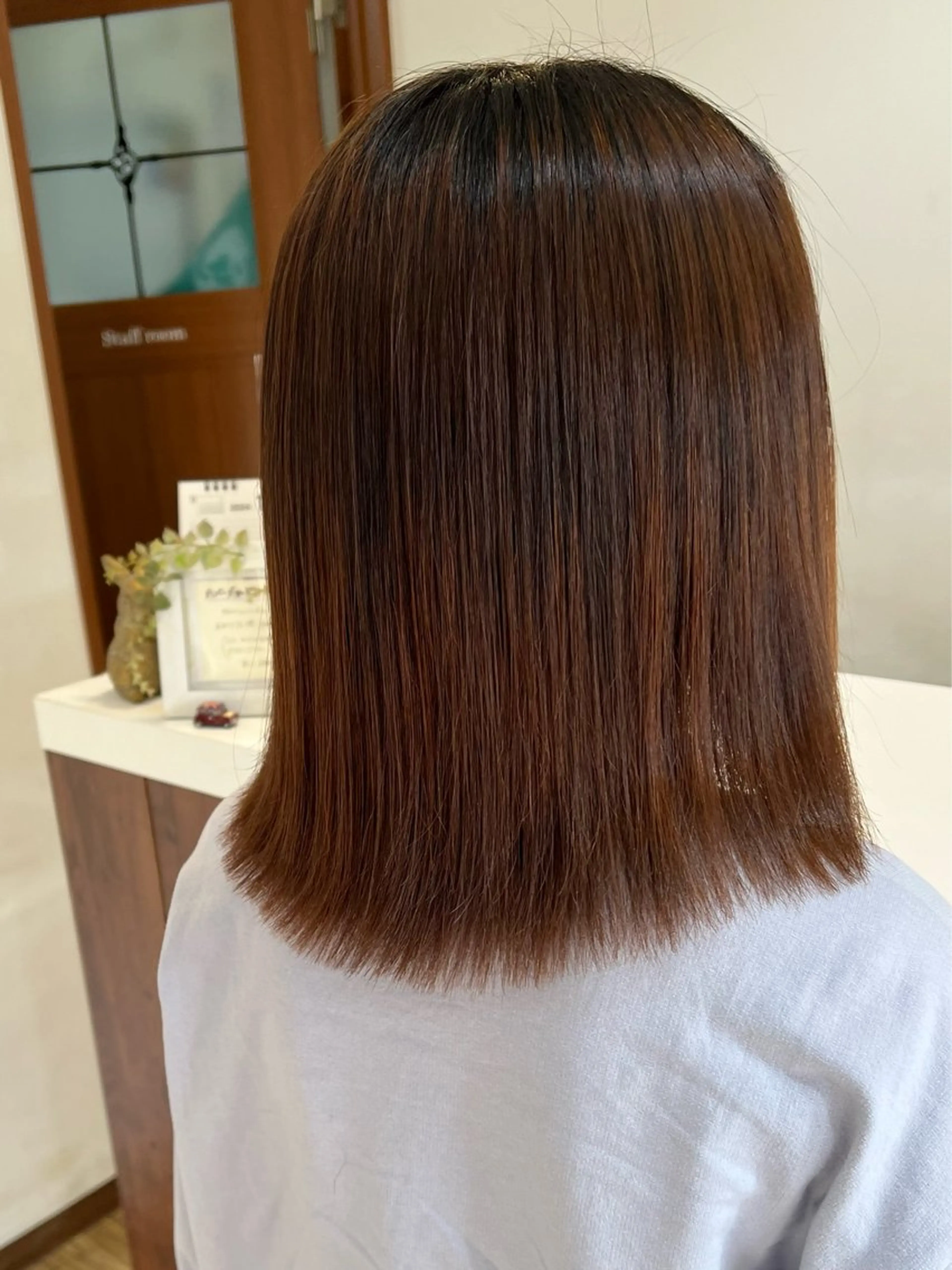 ミディアム 透明感カラー🕊️✨ Mayu🦮🩶のヘアスタイル