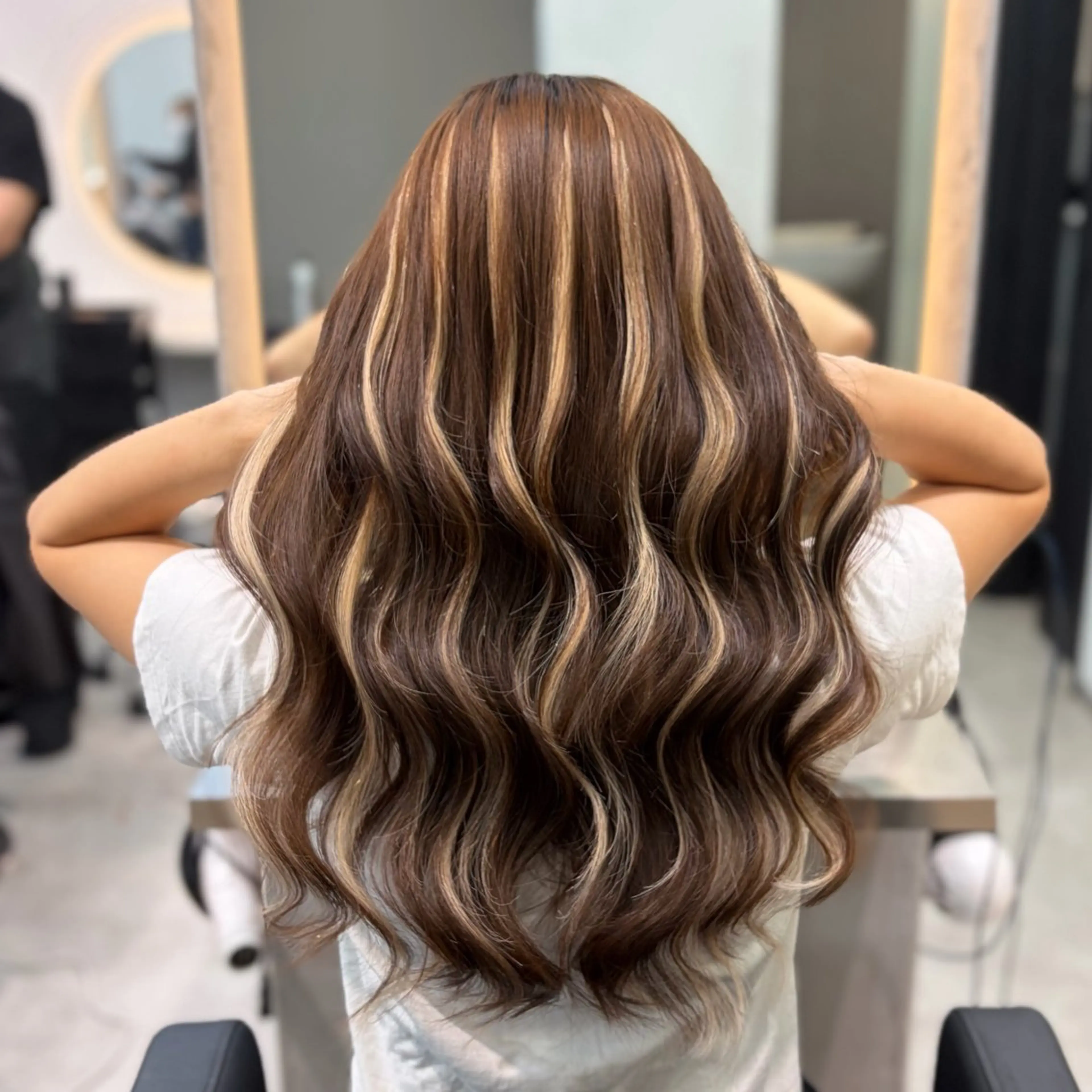 エクステ MOMOKA /　Lapis今泉店のヘアスタイル