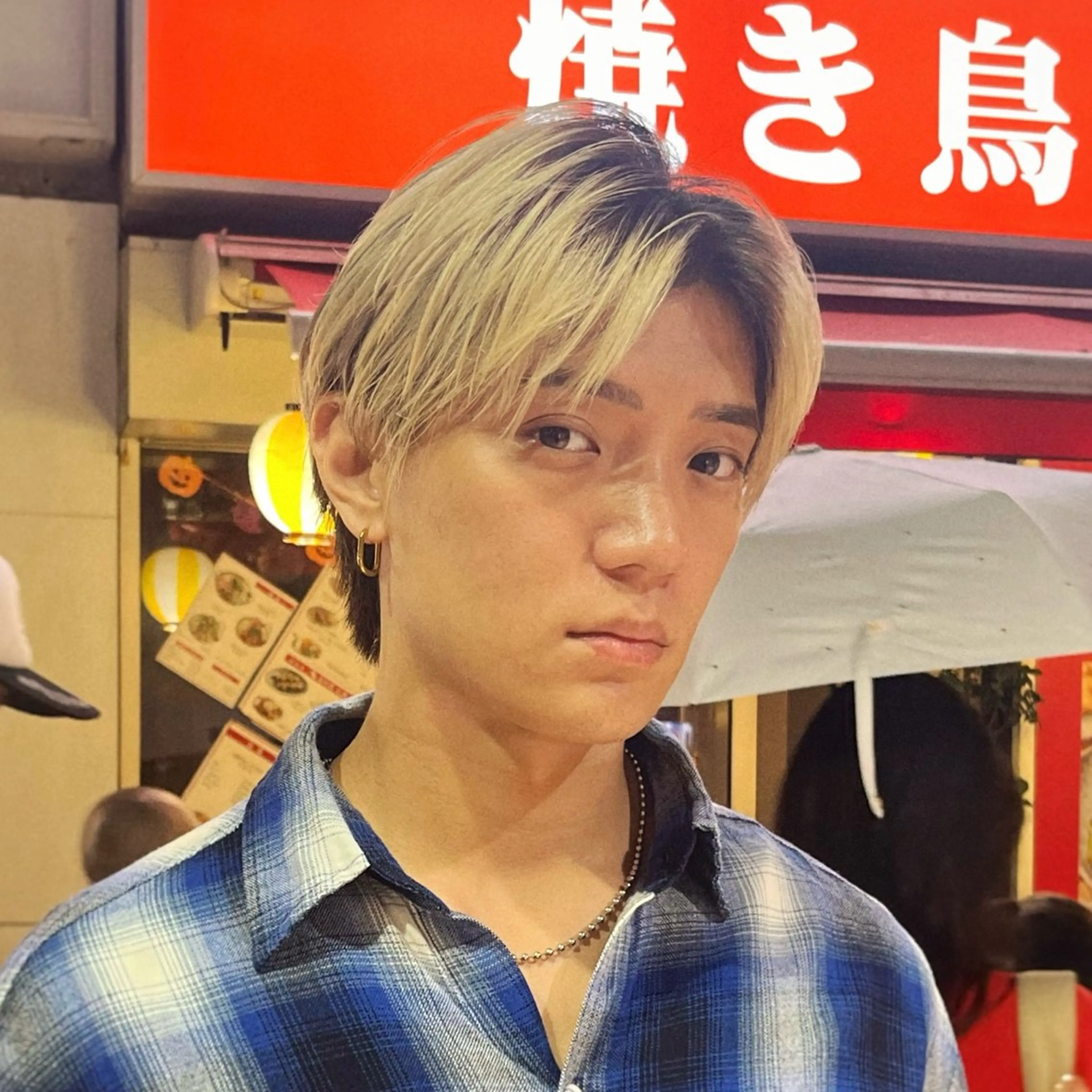 メンズ RIKU/毛流れ ヘア×眉ワックスのヘアスタイル