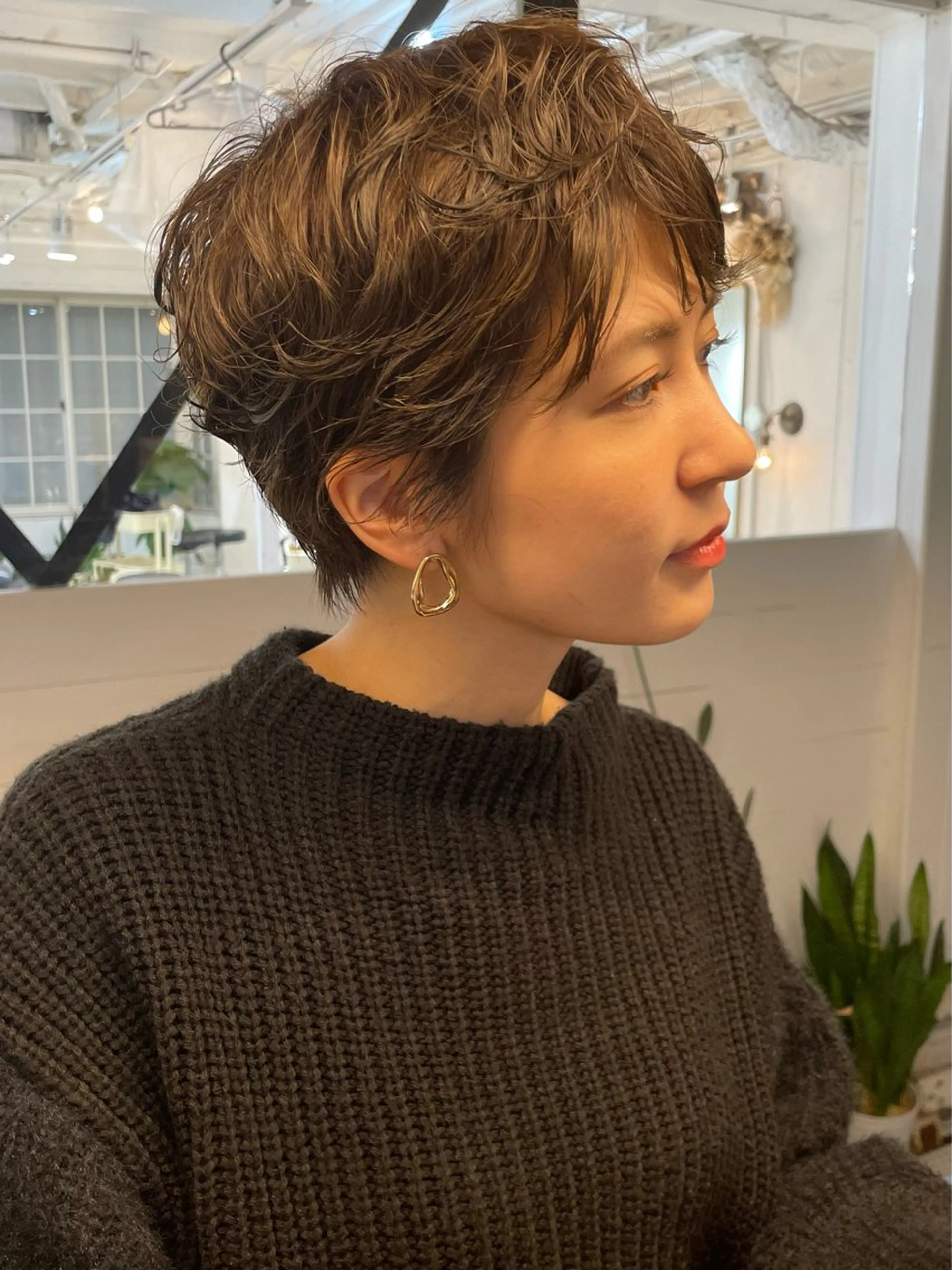 ショート オーガニックカラー/ 表参道/ルカのヘアスタイル