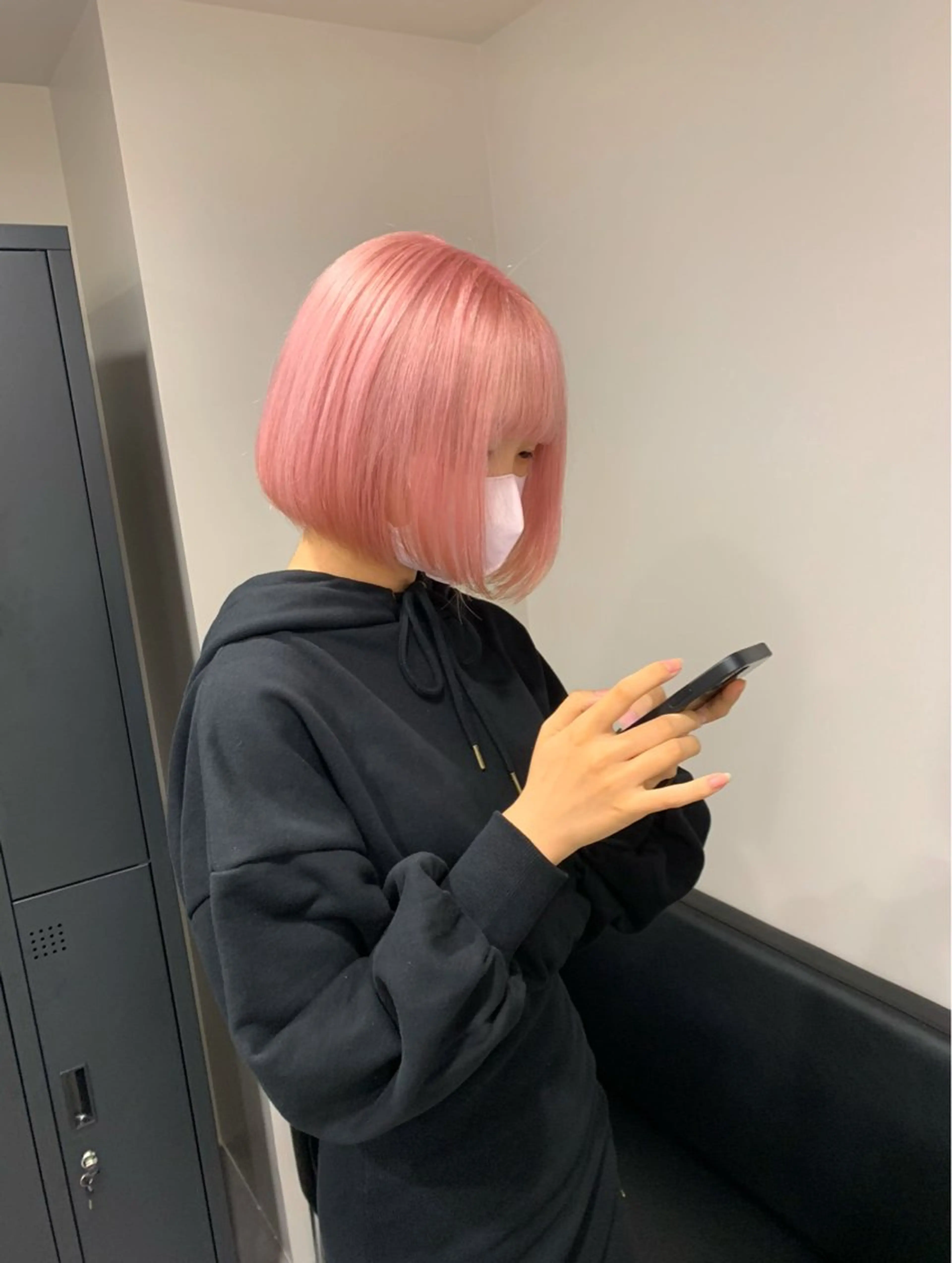 ショート カラー ✨レイヤーカット 海外ヘア/原宿✨のヘアスタイル