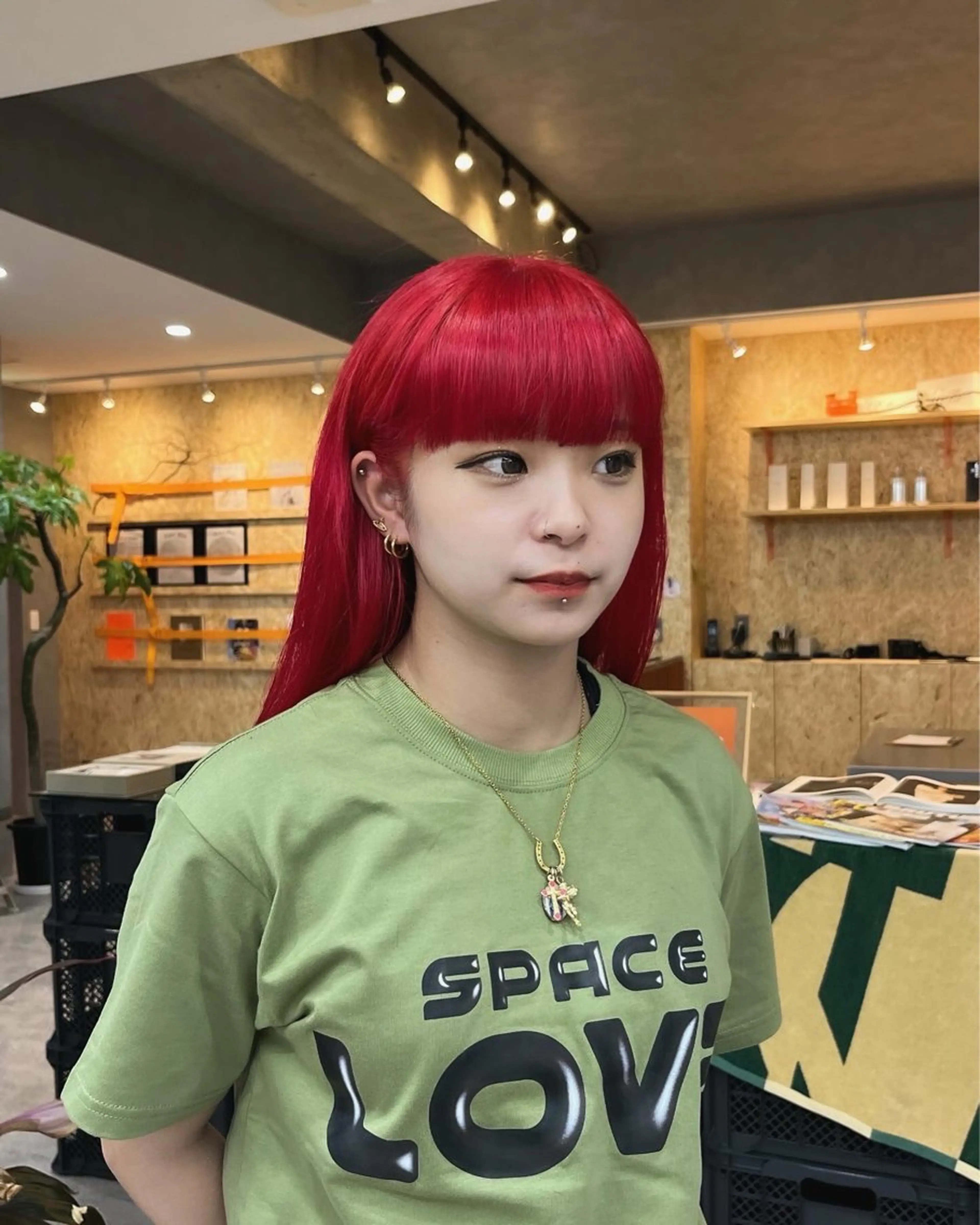 ミディアム カラー JOULE'S natsukiのヘアスタイル