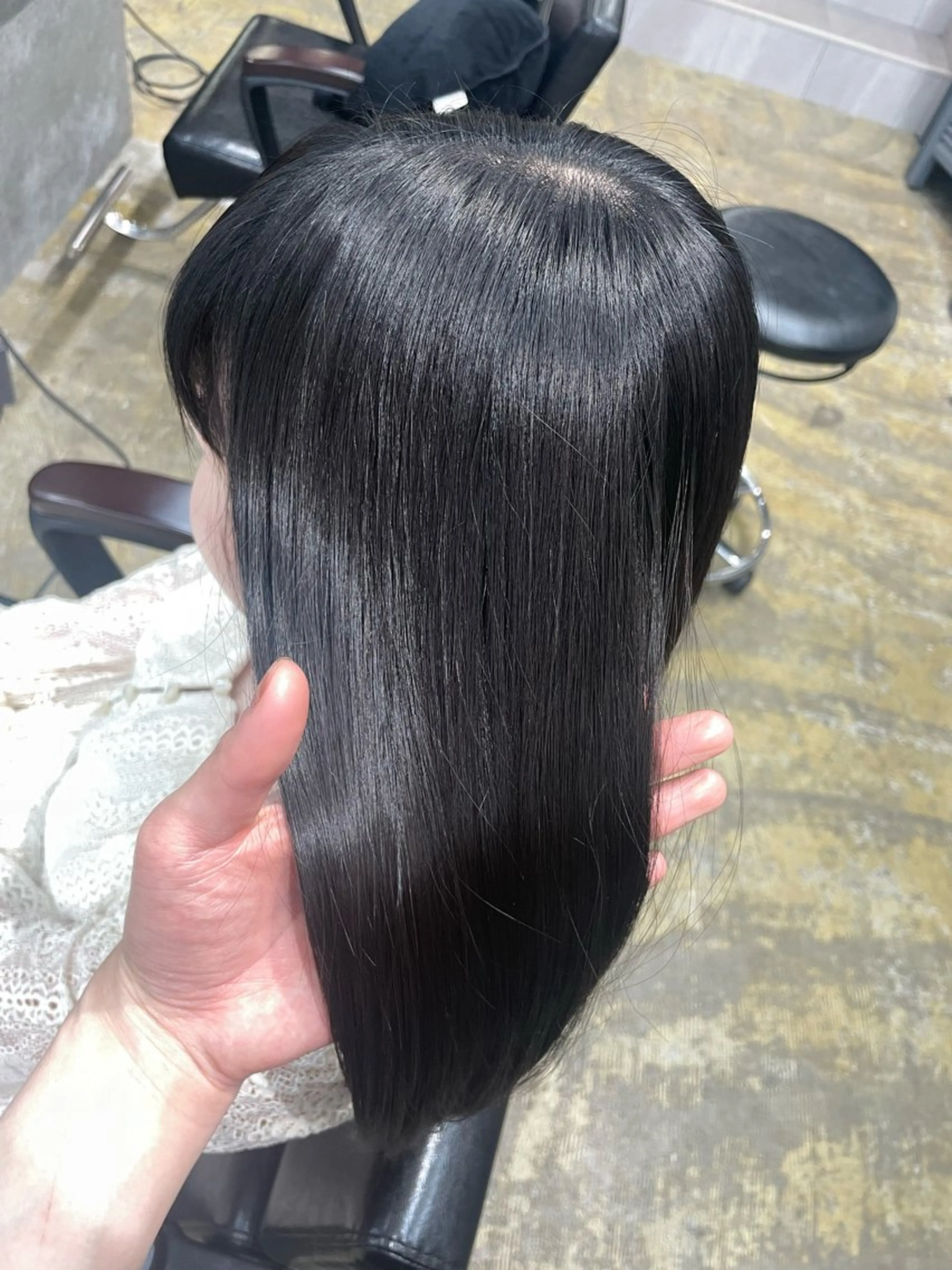 ロング 髪質改善 トリートメント トリートメント ニュアンスカラー/ 🫧レミ(坊主)のヘアスタイル