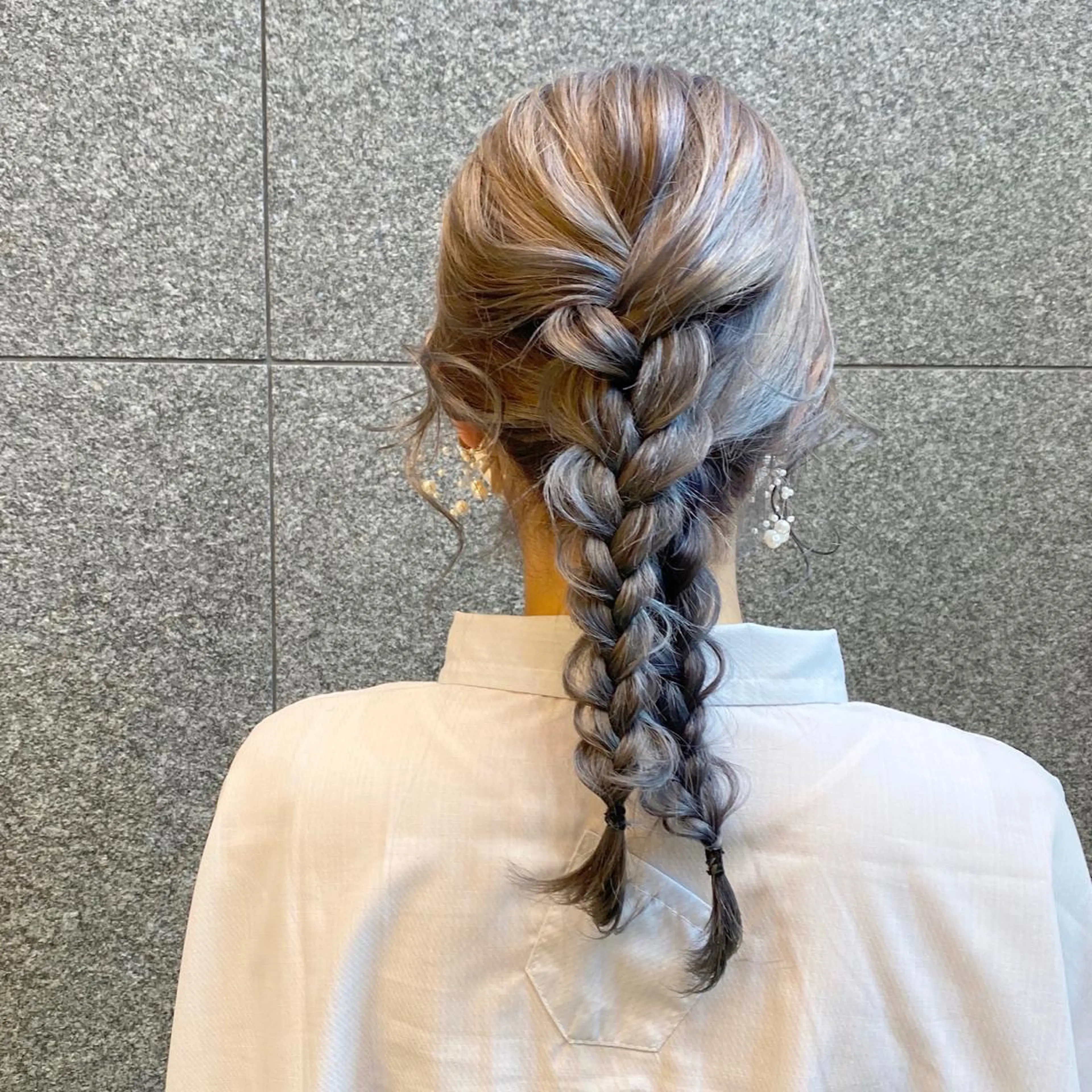 ヘアアレンジ 簡単アレンジ 前川 朋香のヘアスタイル