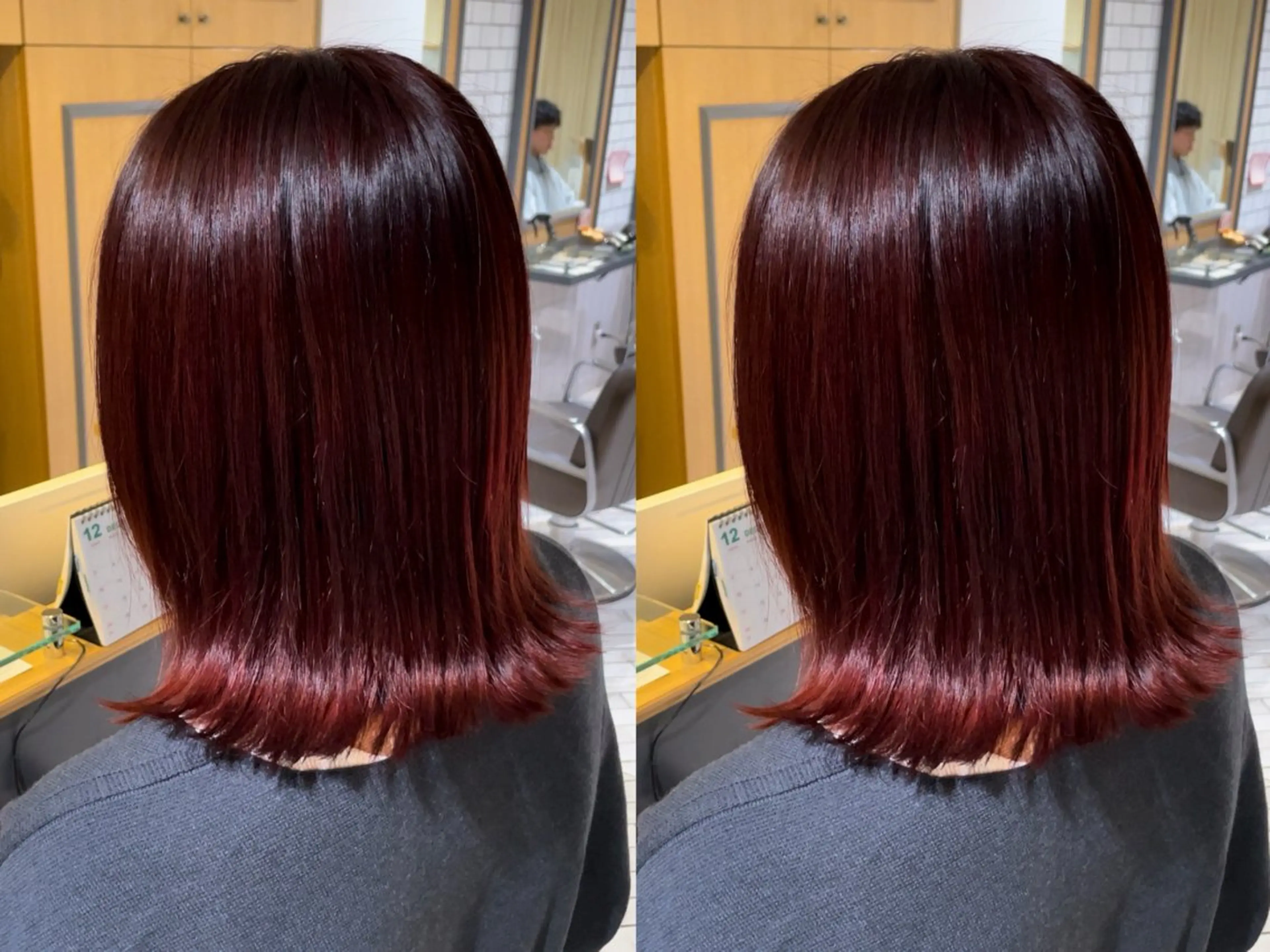 ミディアム ヘアカラー トリートメント 山内 愛可のヘアスタイル