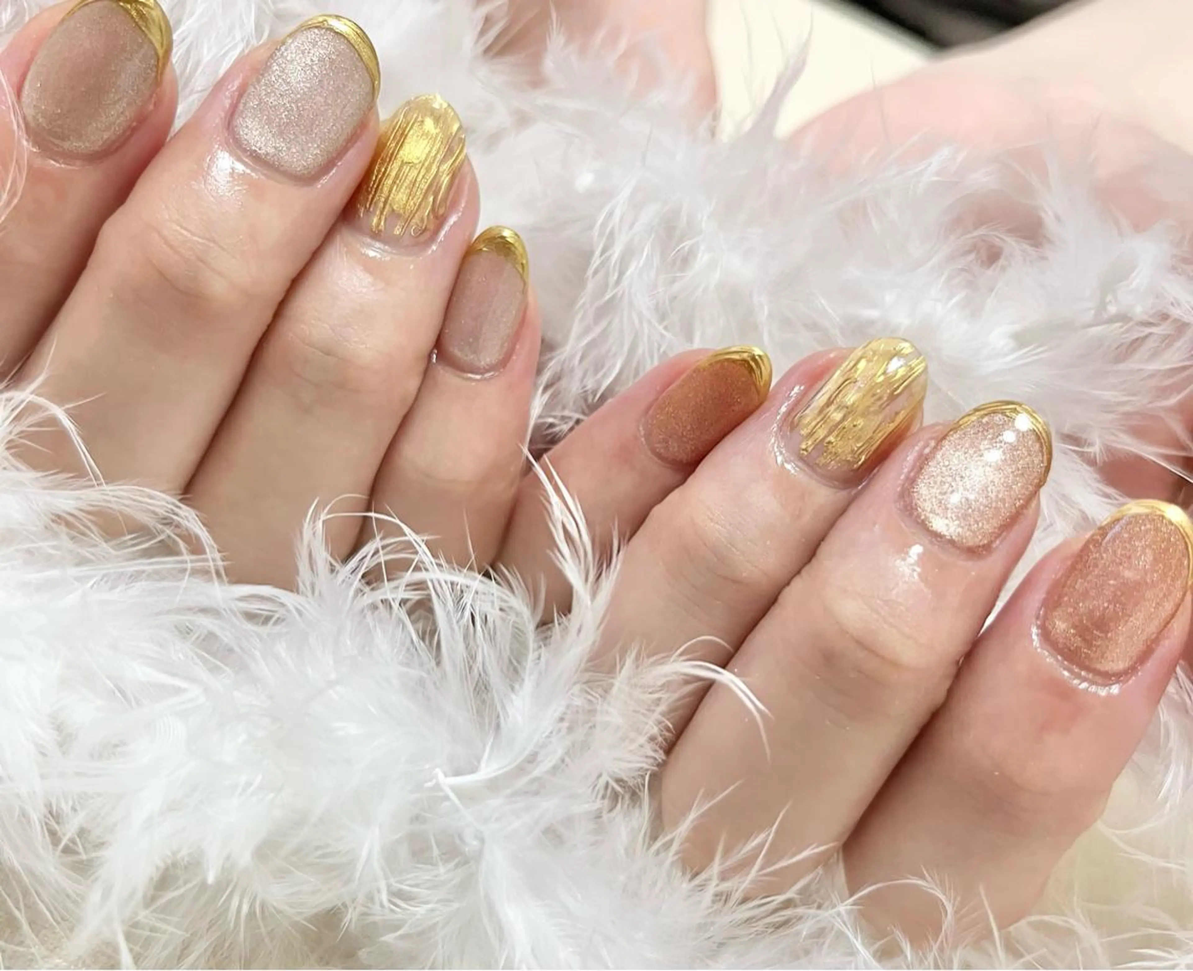 ネイル ニュアンスネイル わたなべ さやかのネイルデザイン