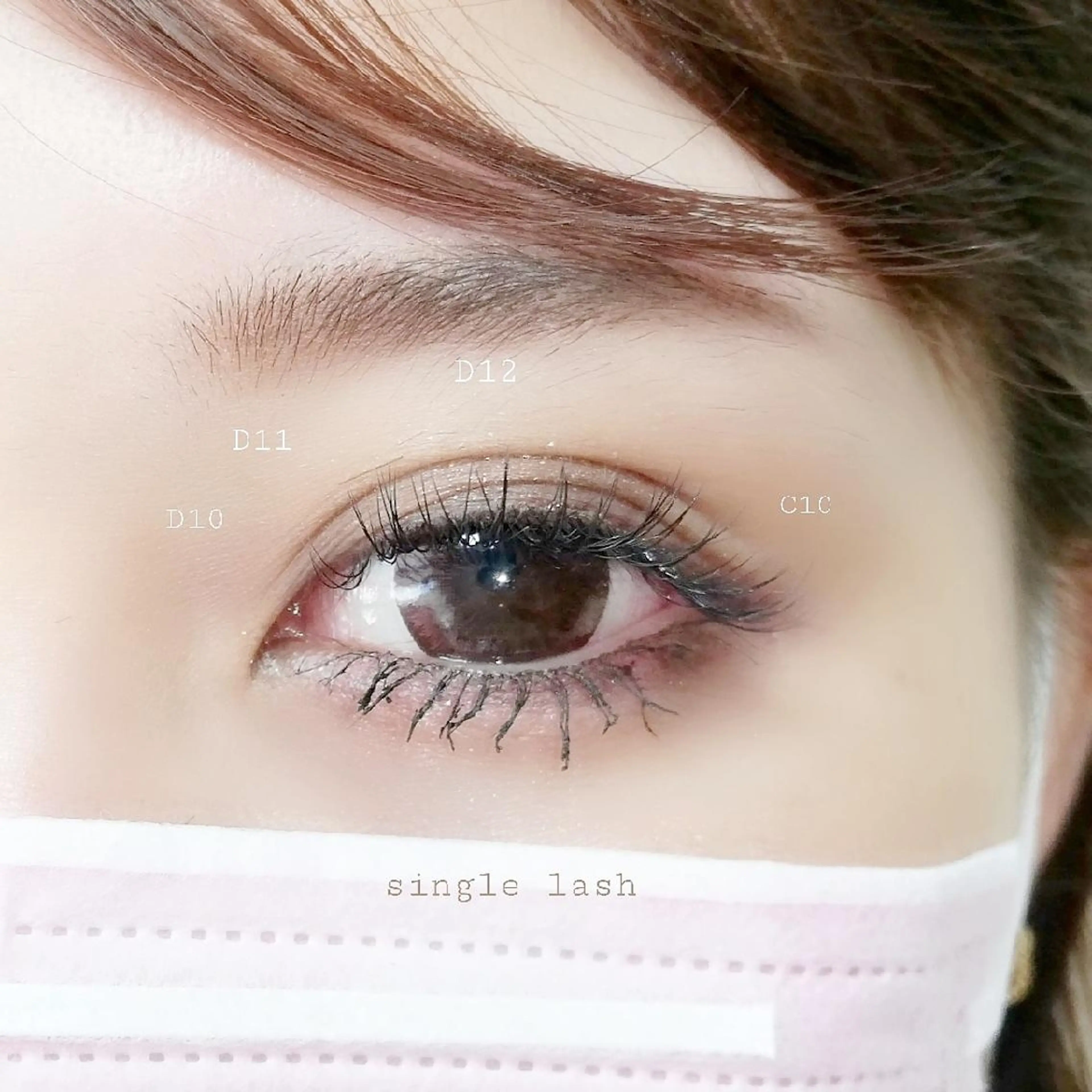 マツエク・マツパ LATTE eyelashのマツエク・マツパデザイン