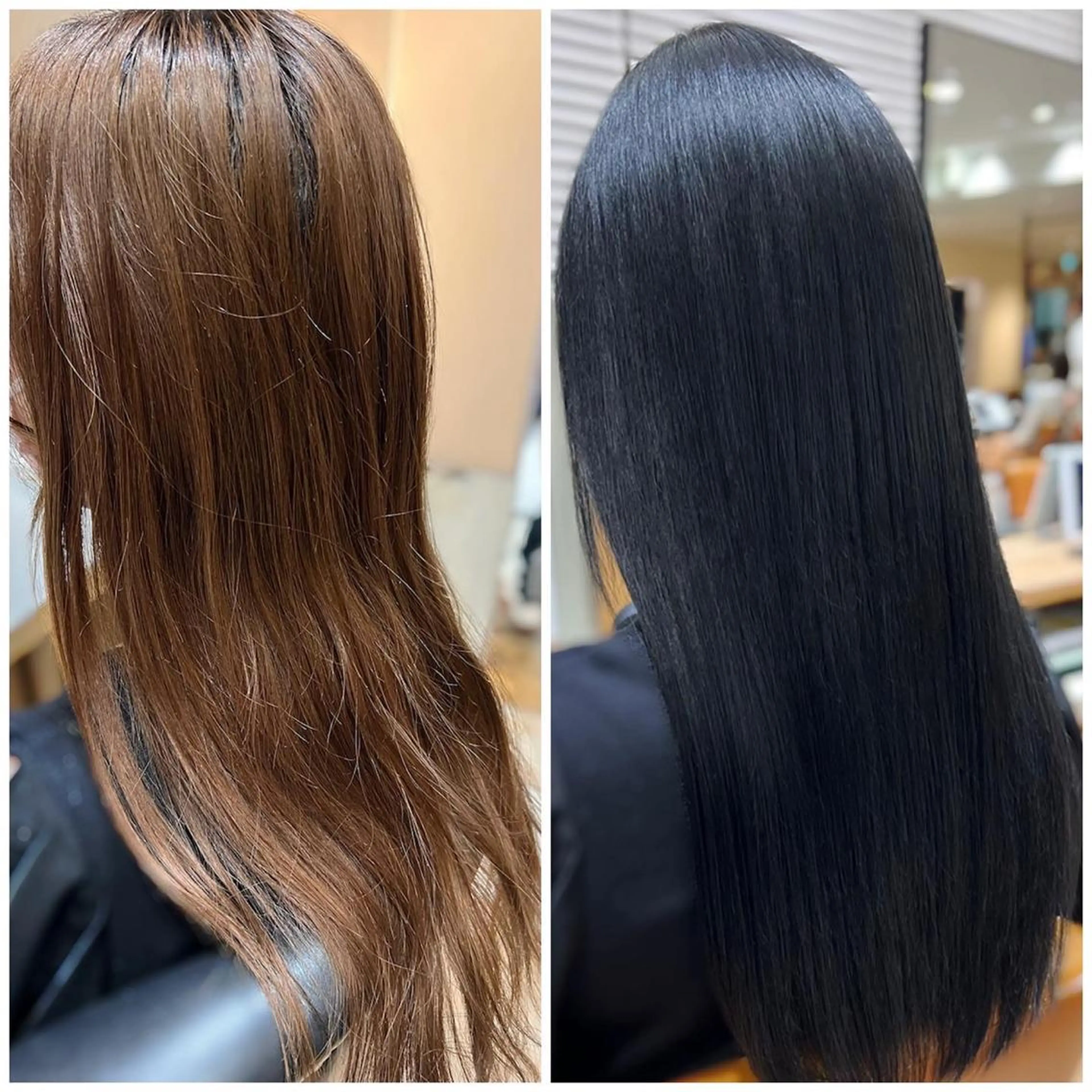 セミロング カラー パーマ イルミナカラー 髪質改善 韓国風ヘア 縮毛矯正 トリートメント 美髪ヘッドスパ🫧 西山紗奈江💆‍♀️のヘアスタイル