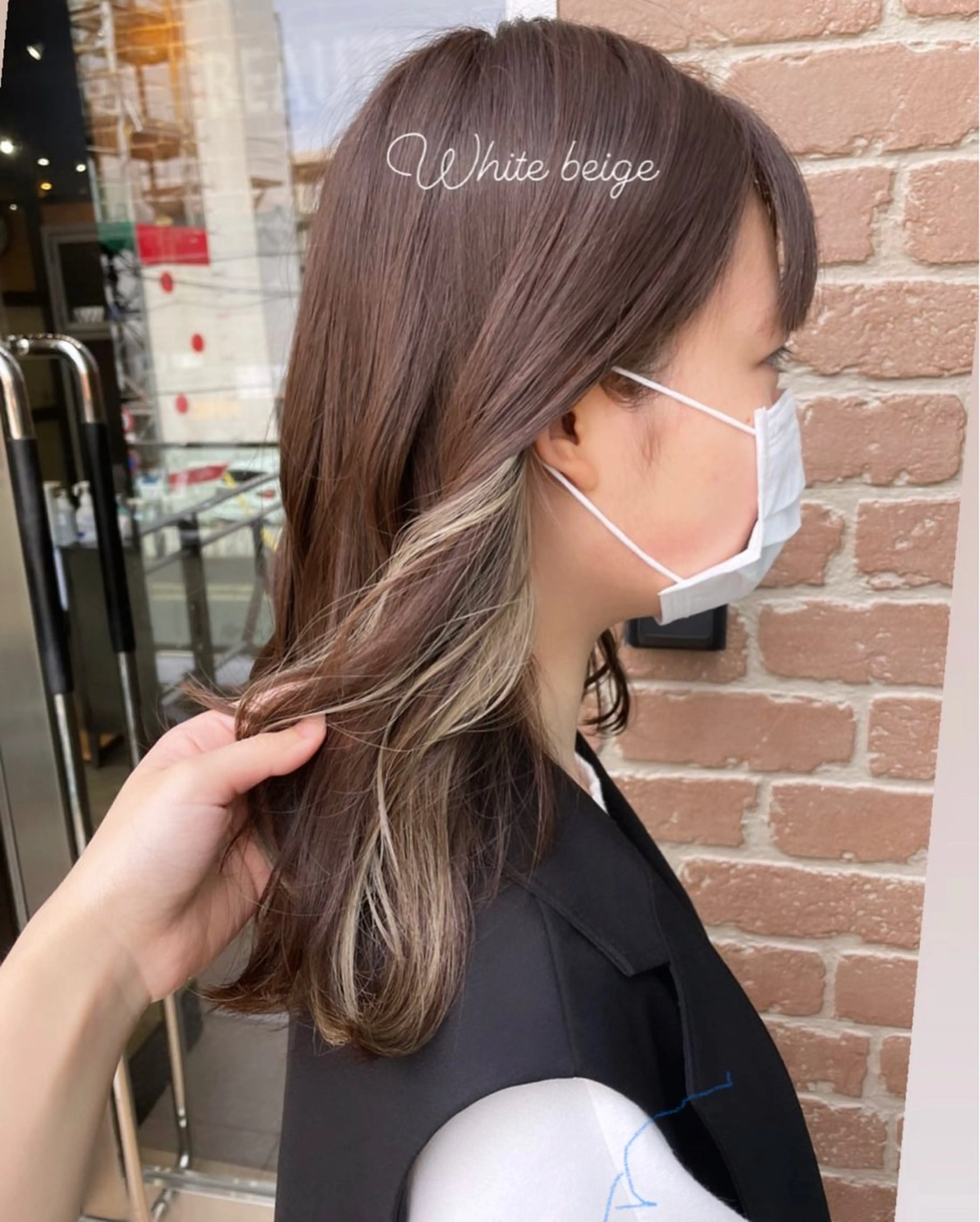 セミロング カラー ヘアアレンジ レイヤーカット/髪質 改善/矯正🤍吉田のヘアスタイル