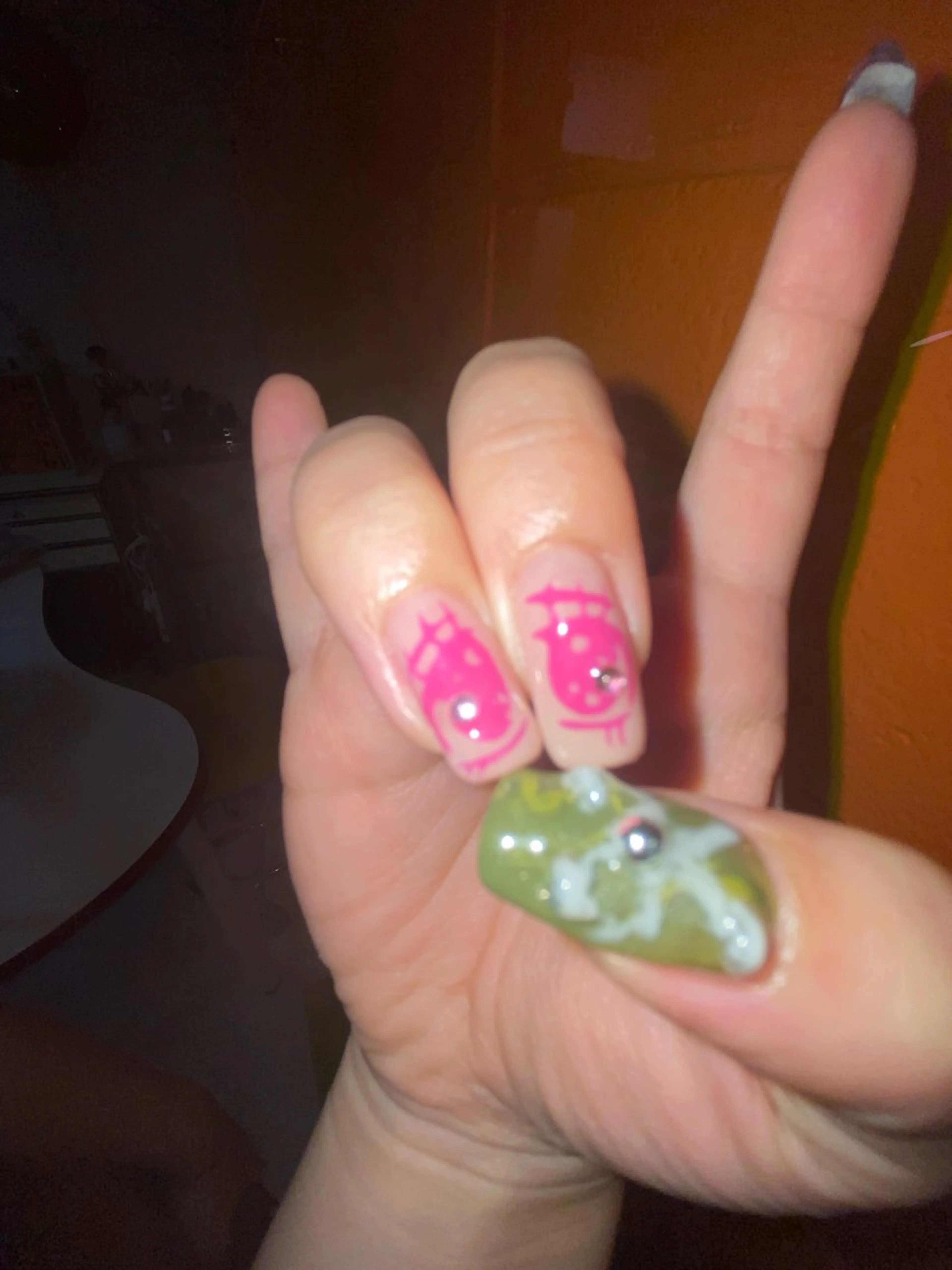 ネイル ハンドネイル .unff所属・hana (..)個 性派/メンズネイル◎のネイルデザイン